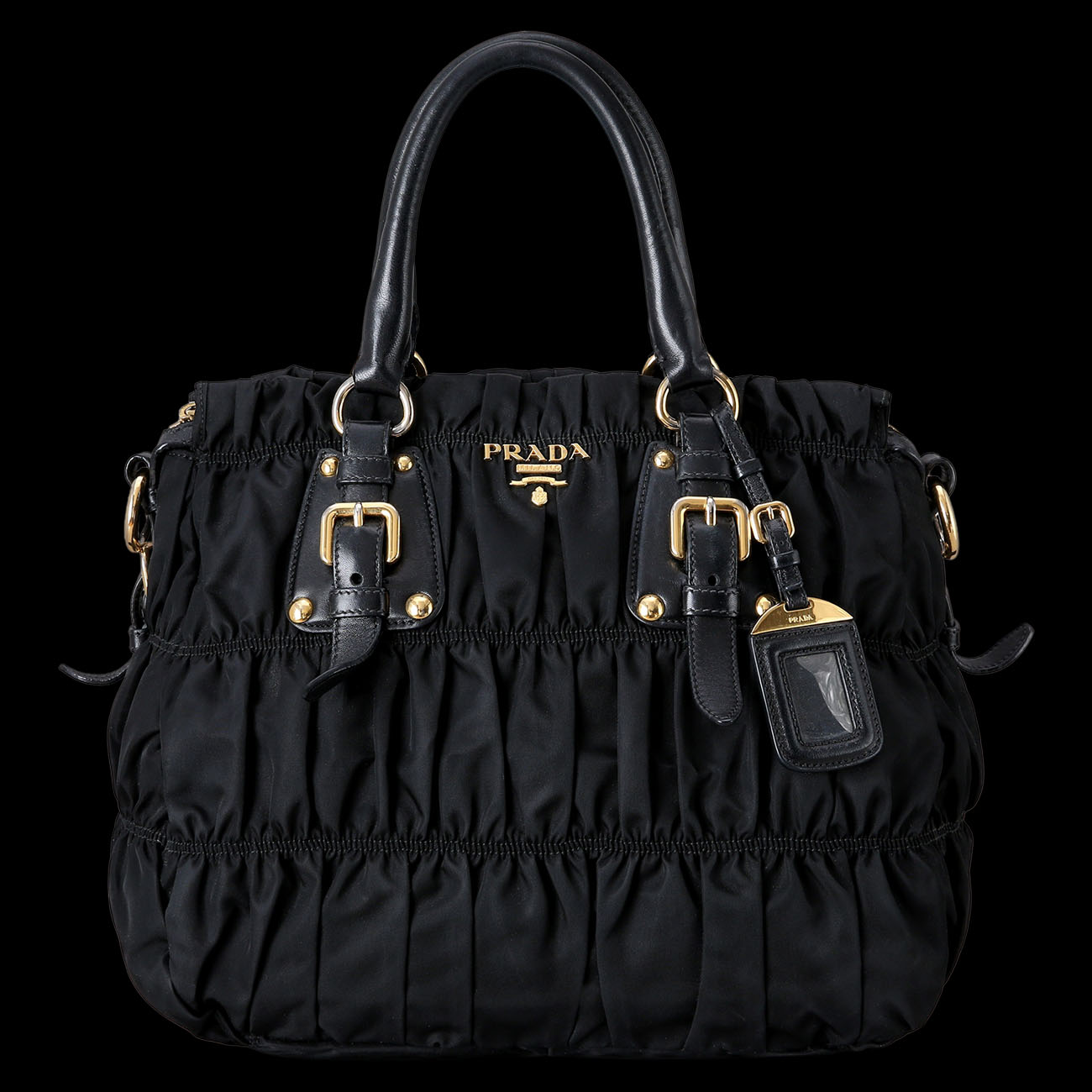 PRADA(USED)프라다 고프레 토트겸 숄더백
