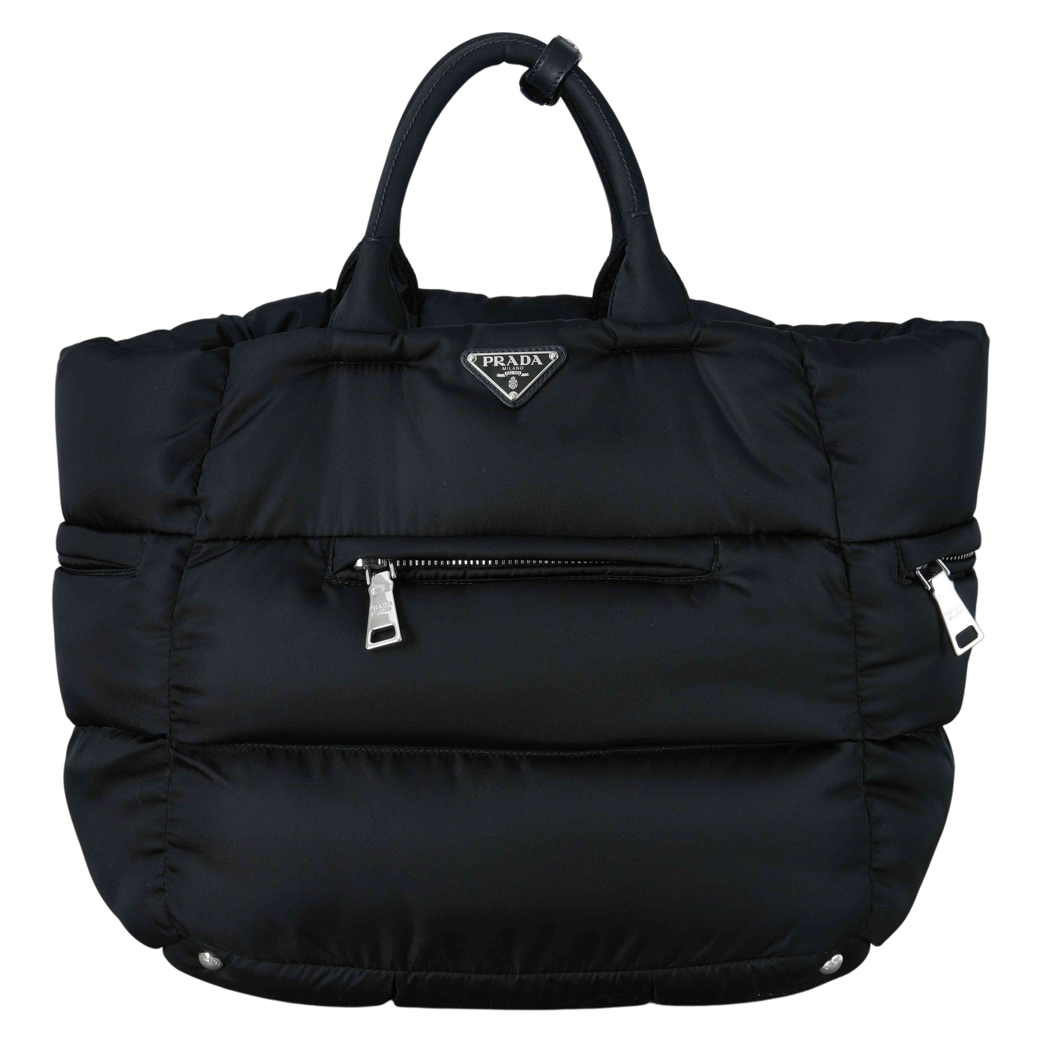 PRADA(USED)프라다 BN2616 봄버 패딩백