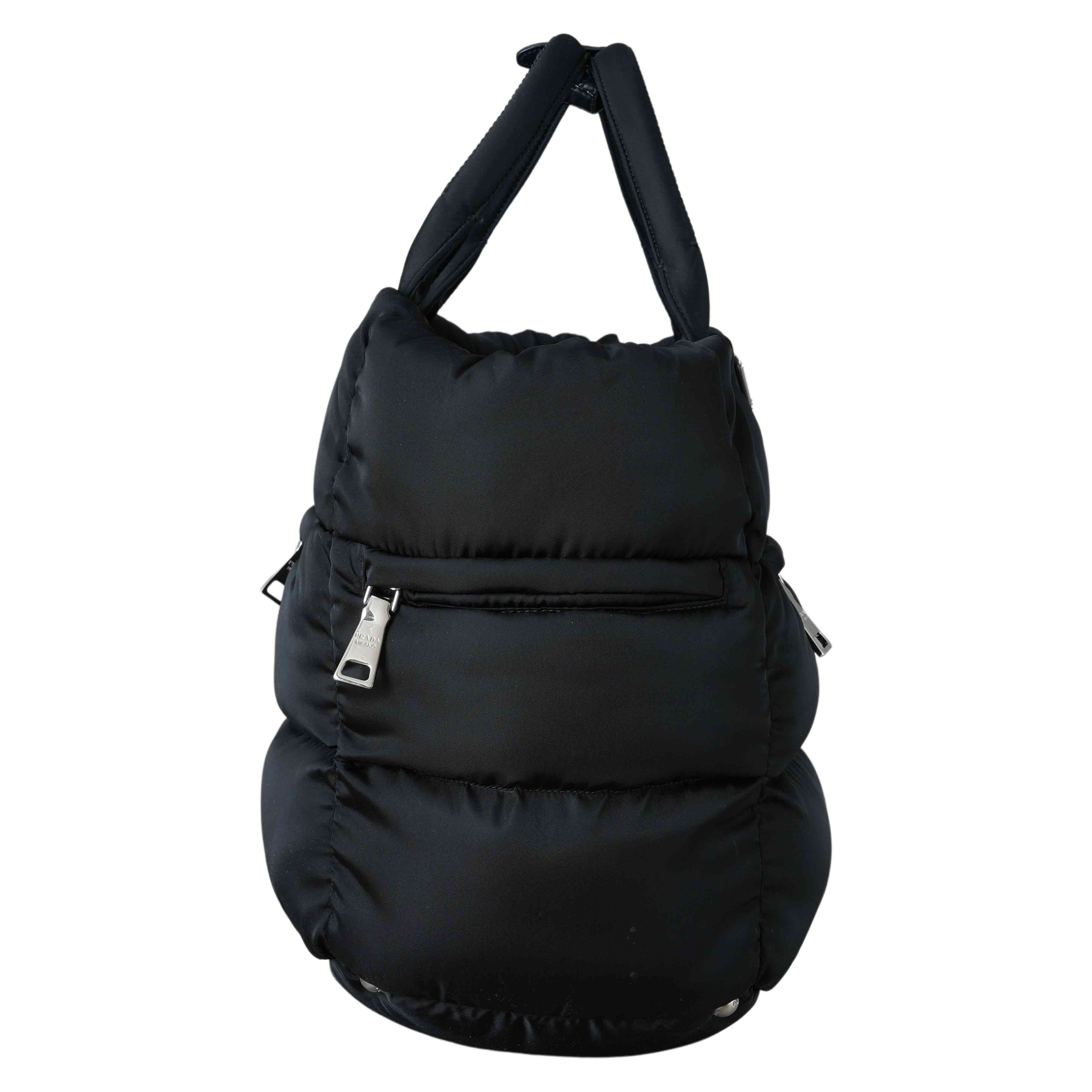 PRADA(USED)프라다 BN2616 봄버 패딩백