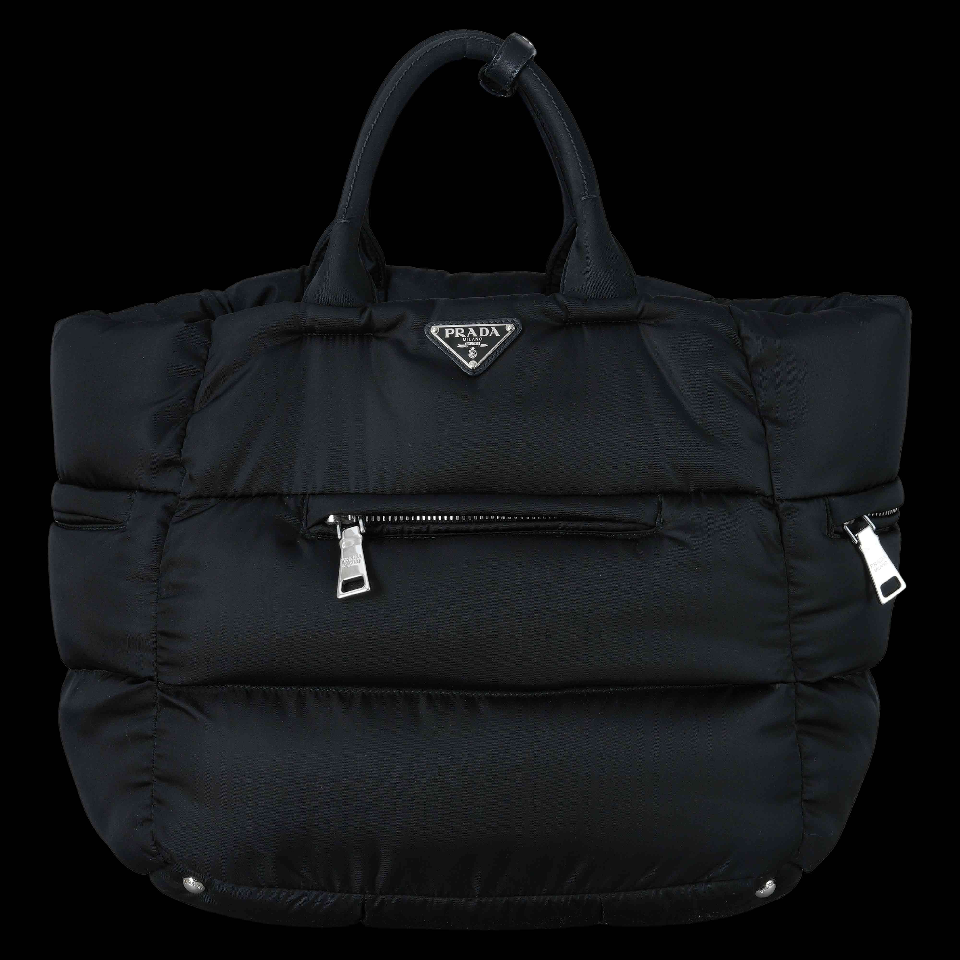 PRADA(USED)프라다 BN2616 봄버 패딩백