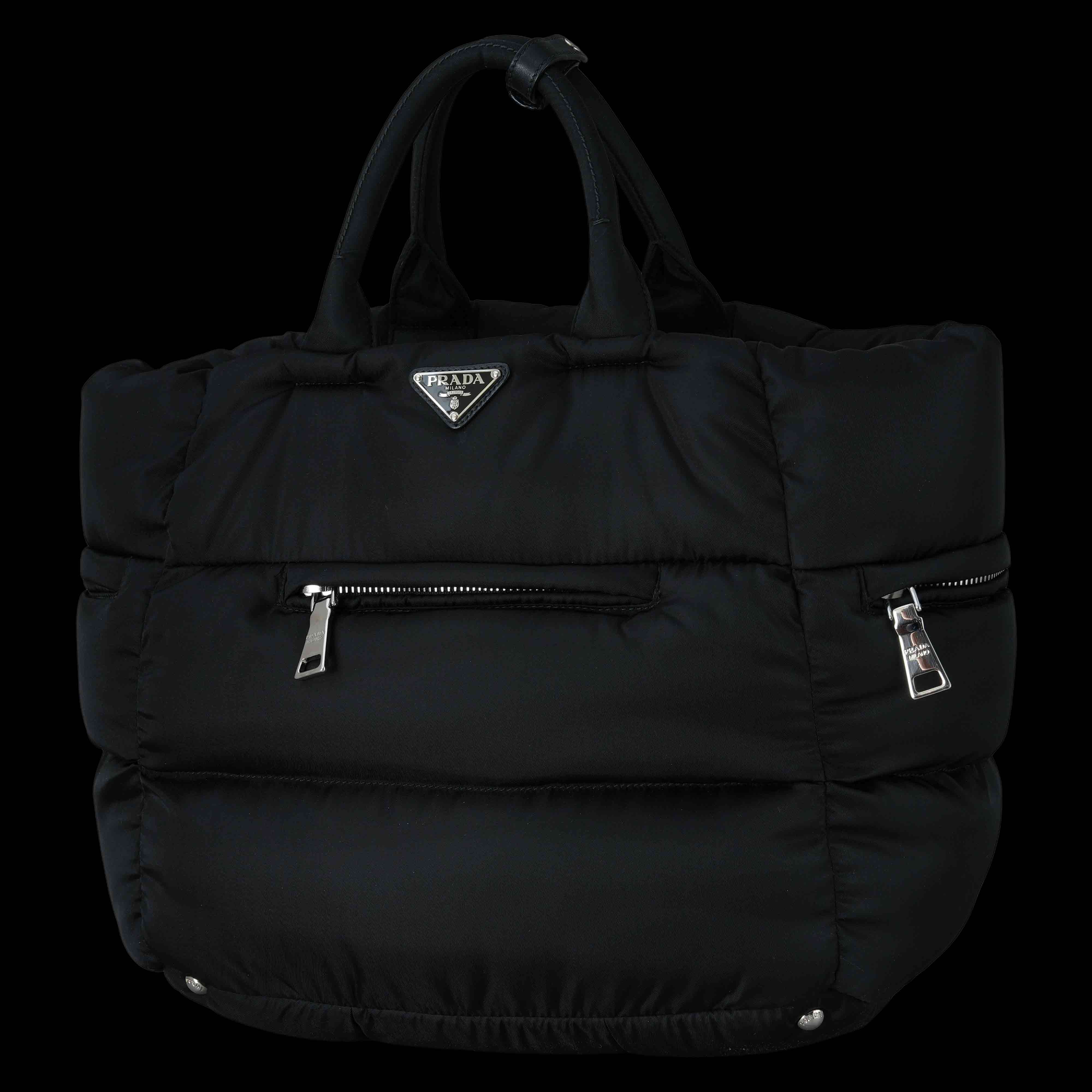 PRADA(USED)프라다 BN2616 봄버 패딩백