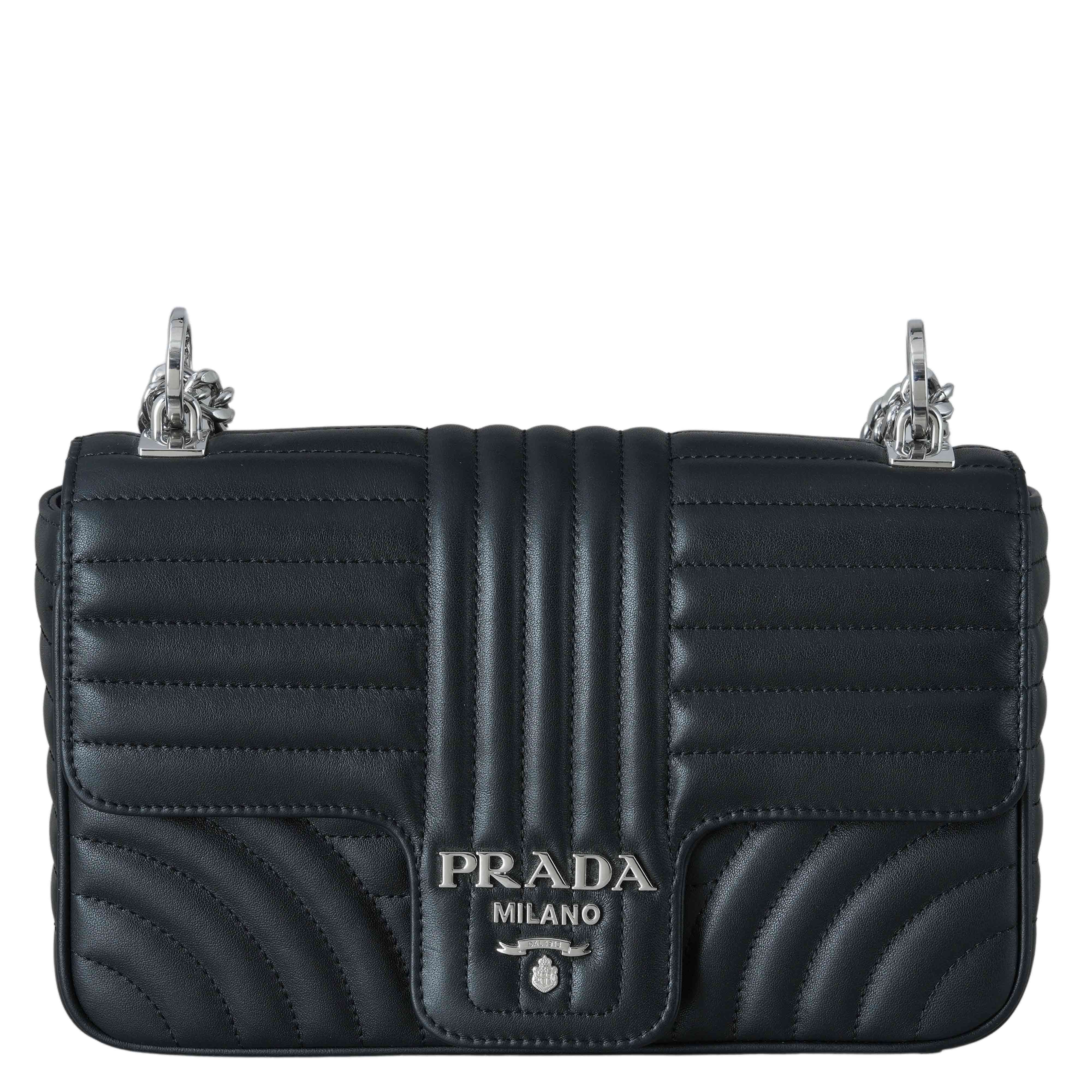 PRADA(USED)프라다 다이아그램 체인 숄더백