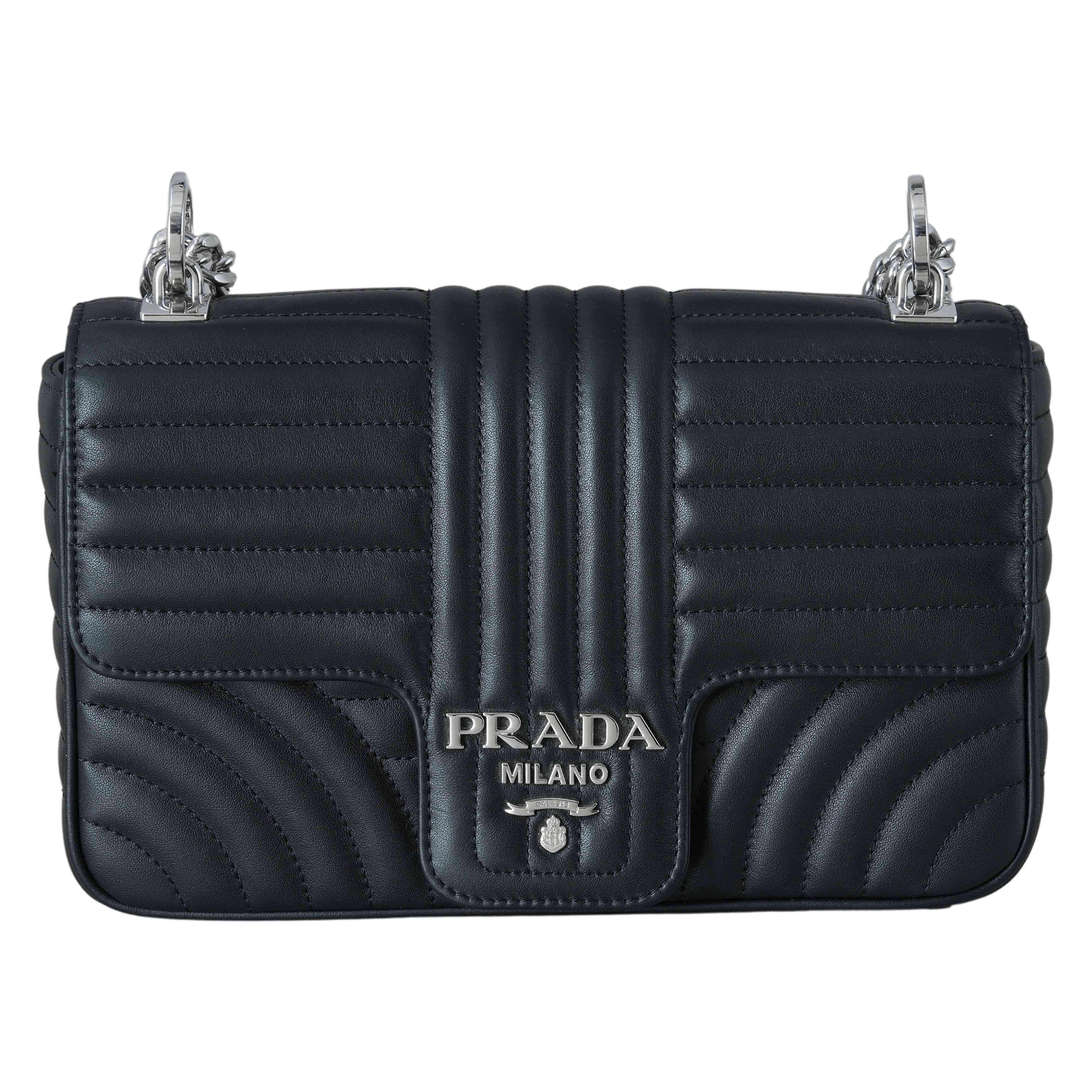 PRADA(USED)프라다 다이아그램 체인 숄더백