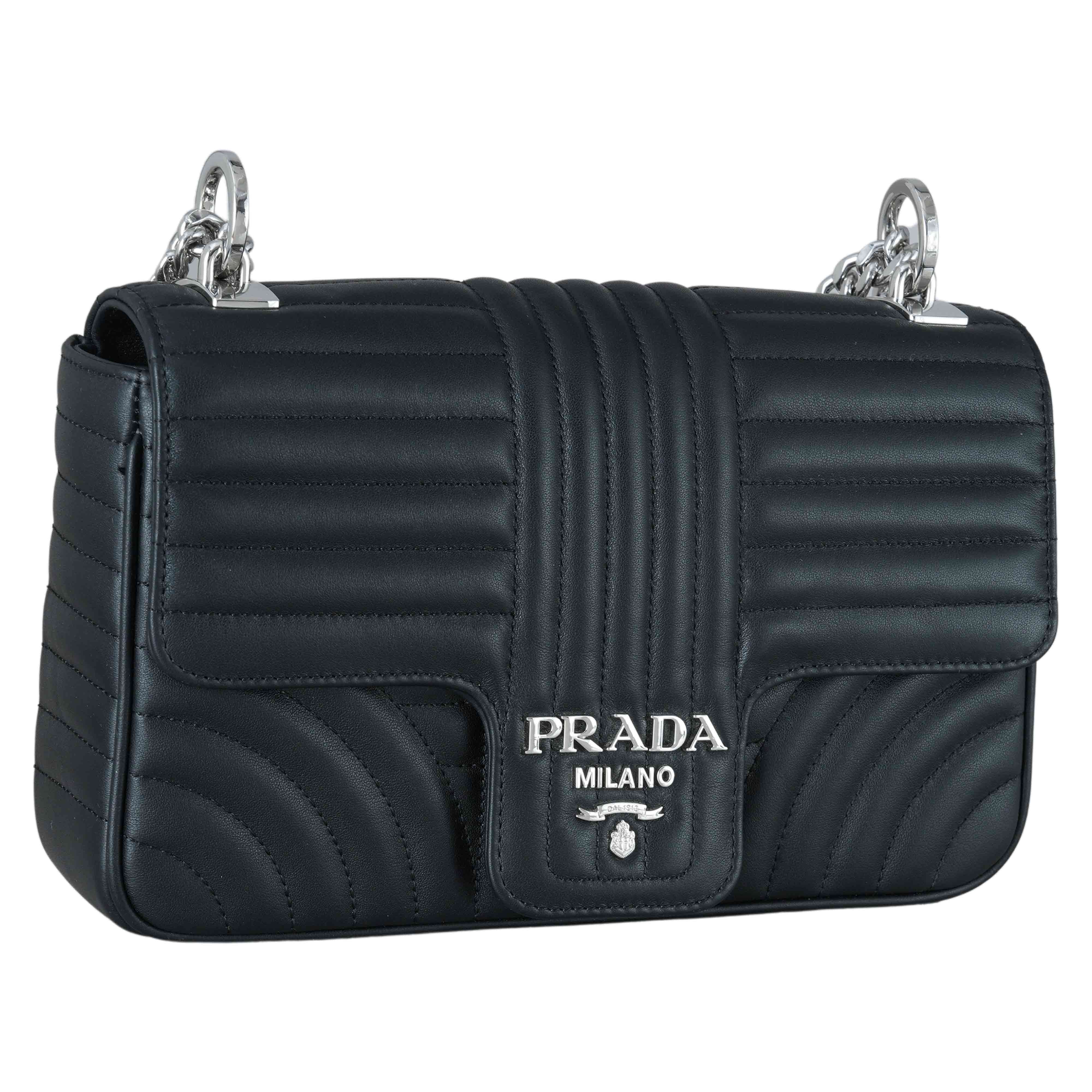 PRADA(USED)프라다 다이아그램 체인 숄더백