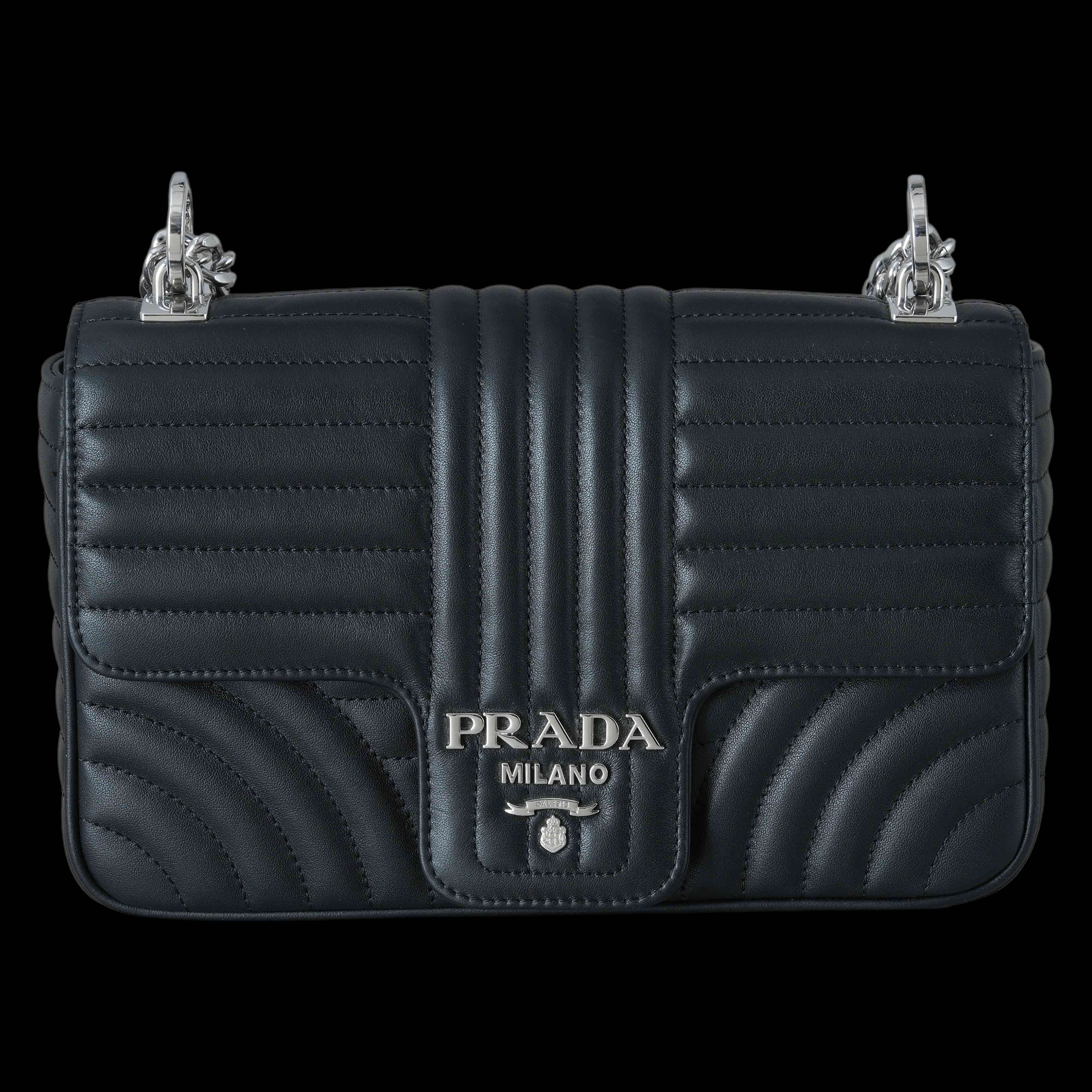 PRADA(USED)프라다 다이아그램 체인 숄더백