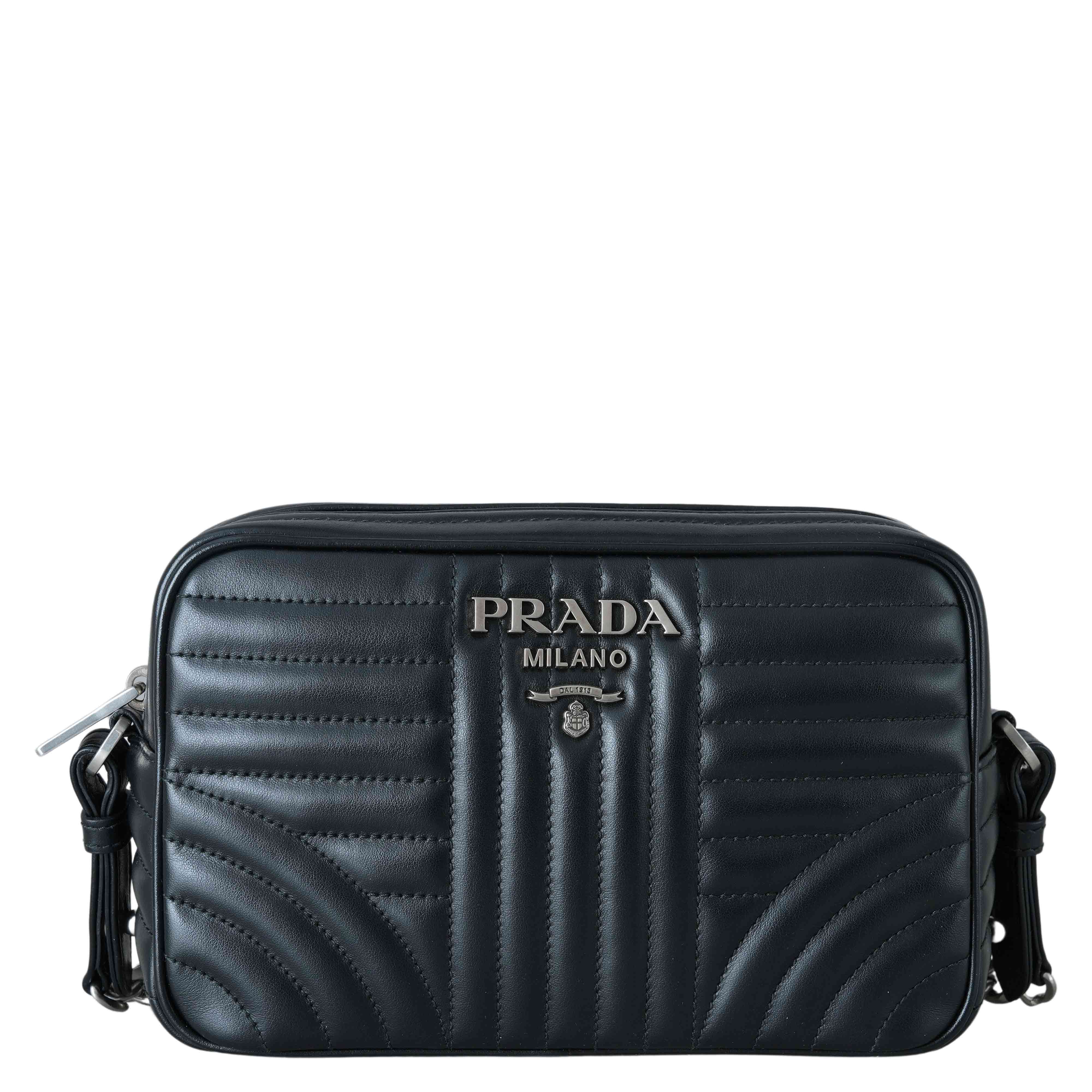 PRADA(USED)프라다 1BH083 다이어그램 숄더백