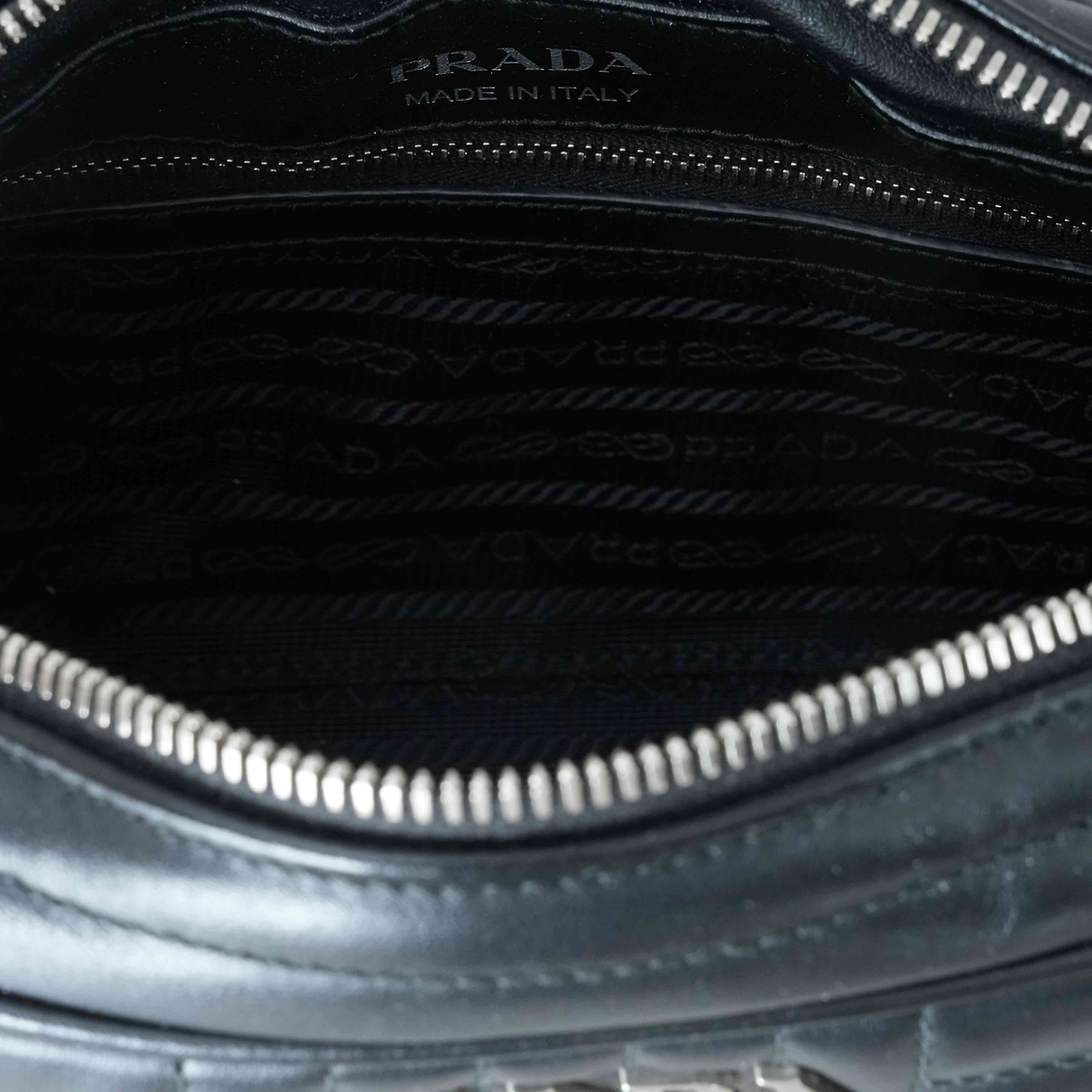 PRADA(USED)프라다 1BH083 다이어그램 숄더백