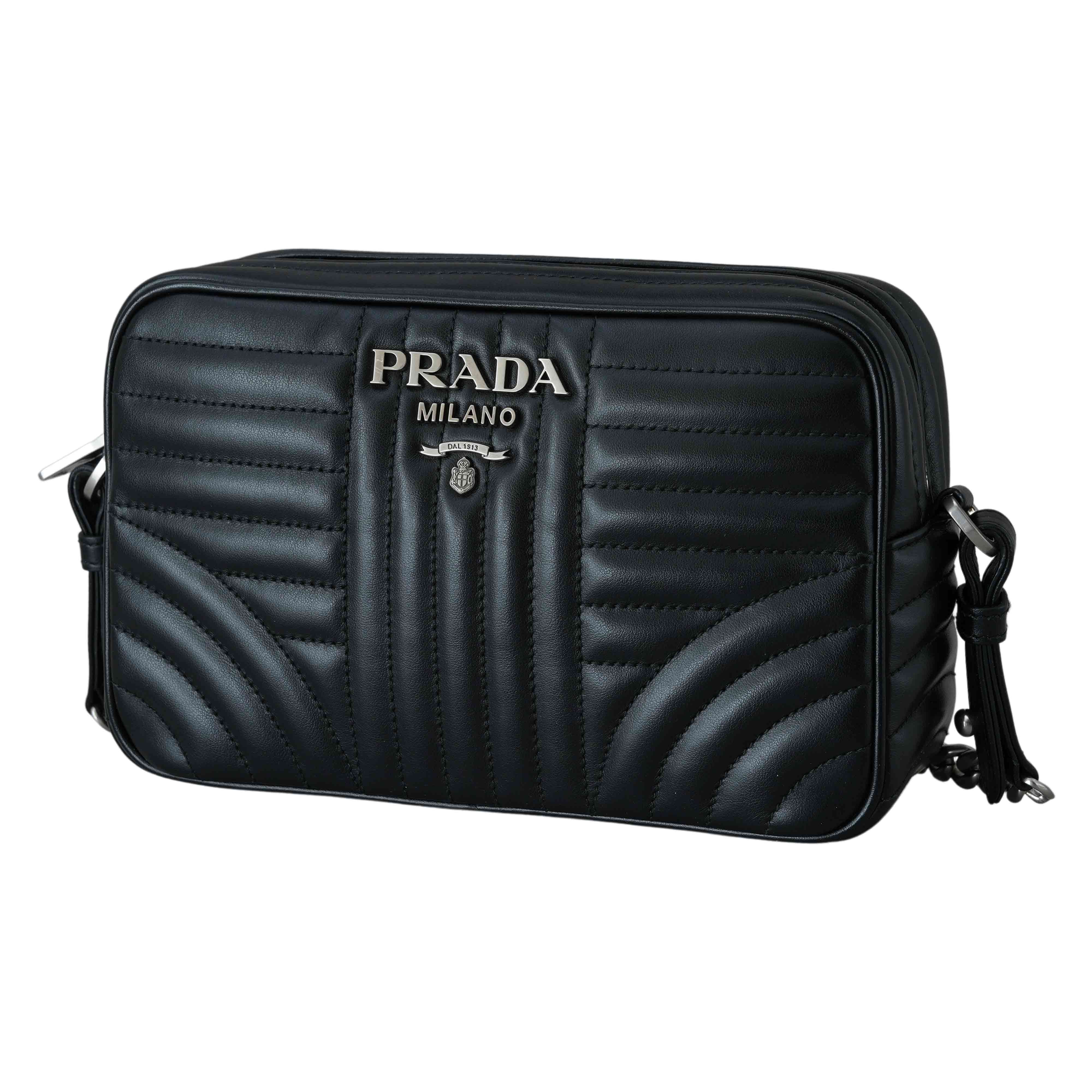 PRADA(USED)프라다 1BH083 다이어그램 숄더백