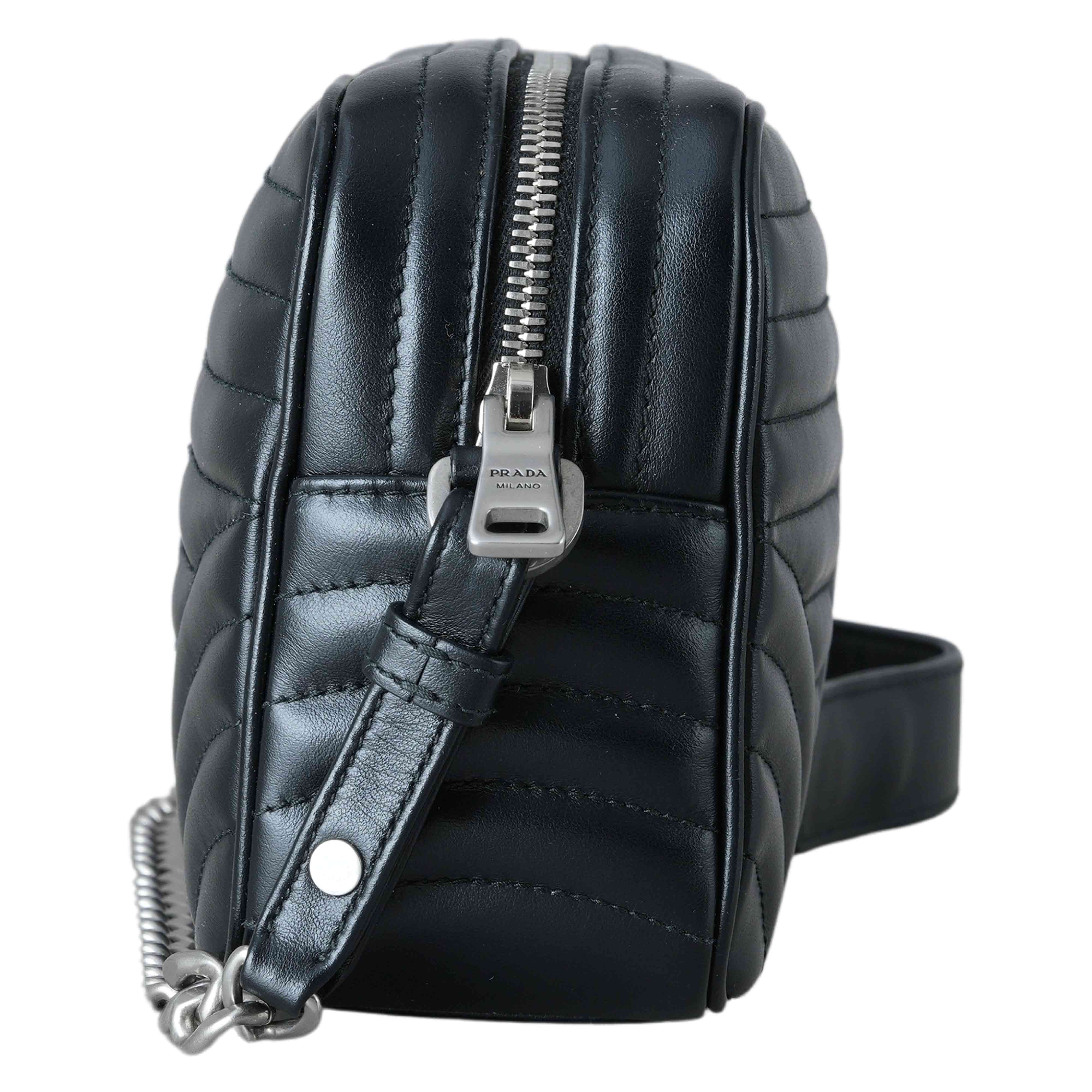 PRADA(USED)프라다 1BH083 다이어그램 숄더백