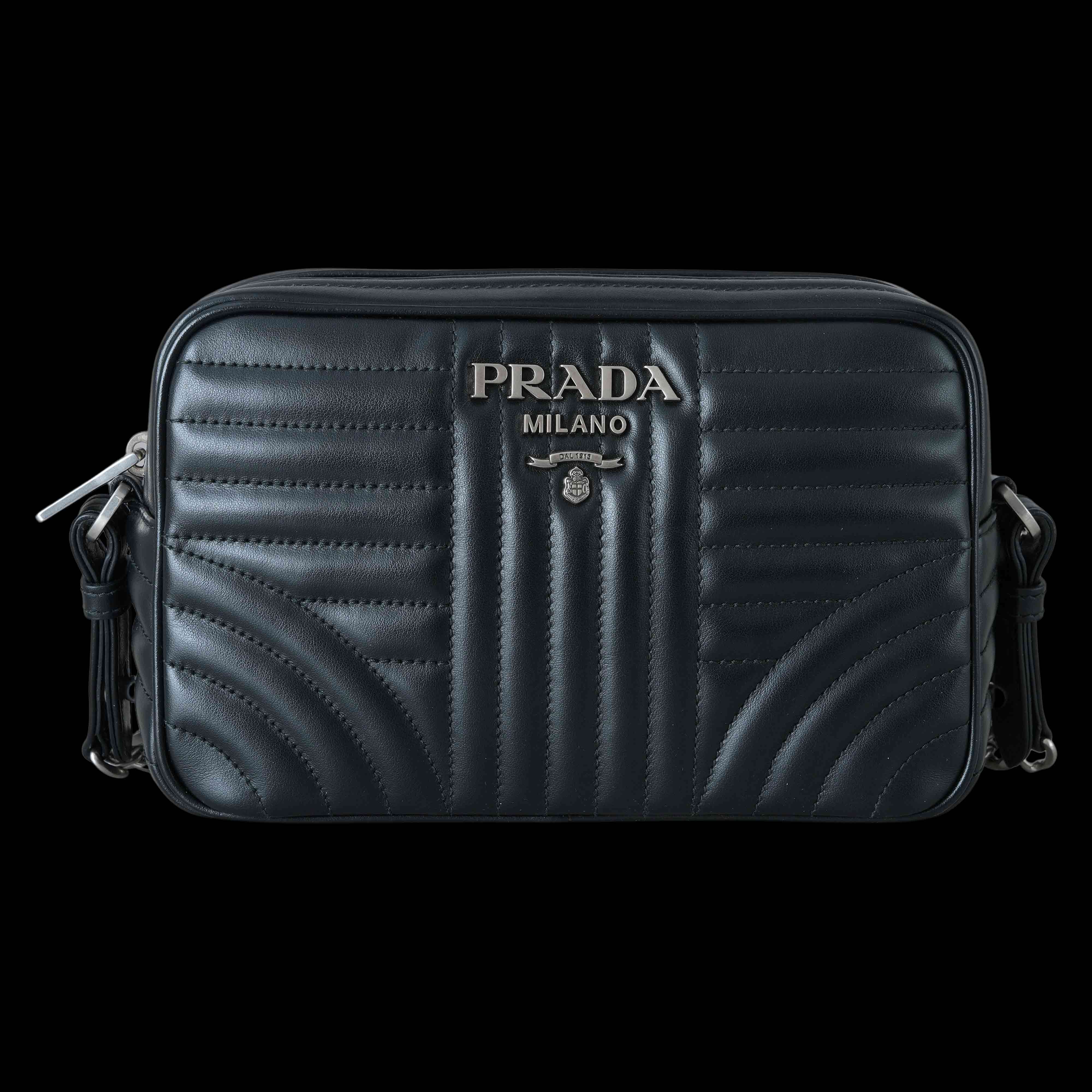PRADA(USED)프라다 1BH083 다이어그램 숄더백
