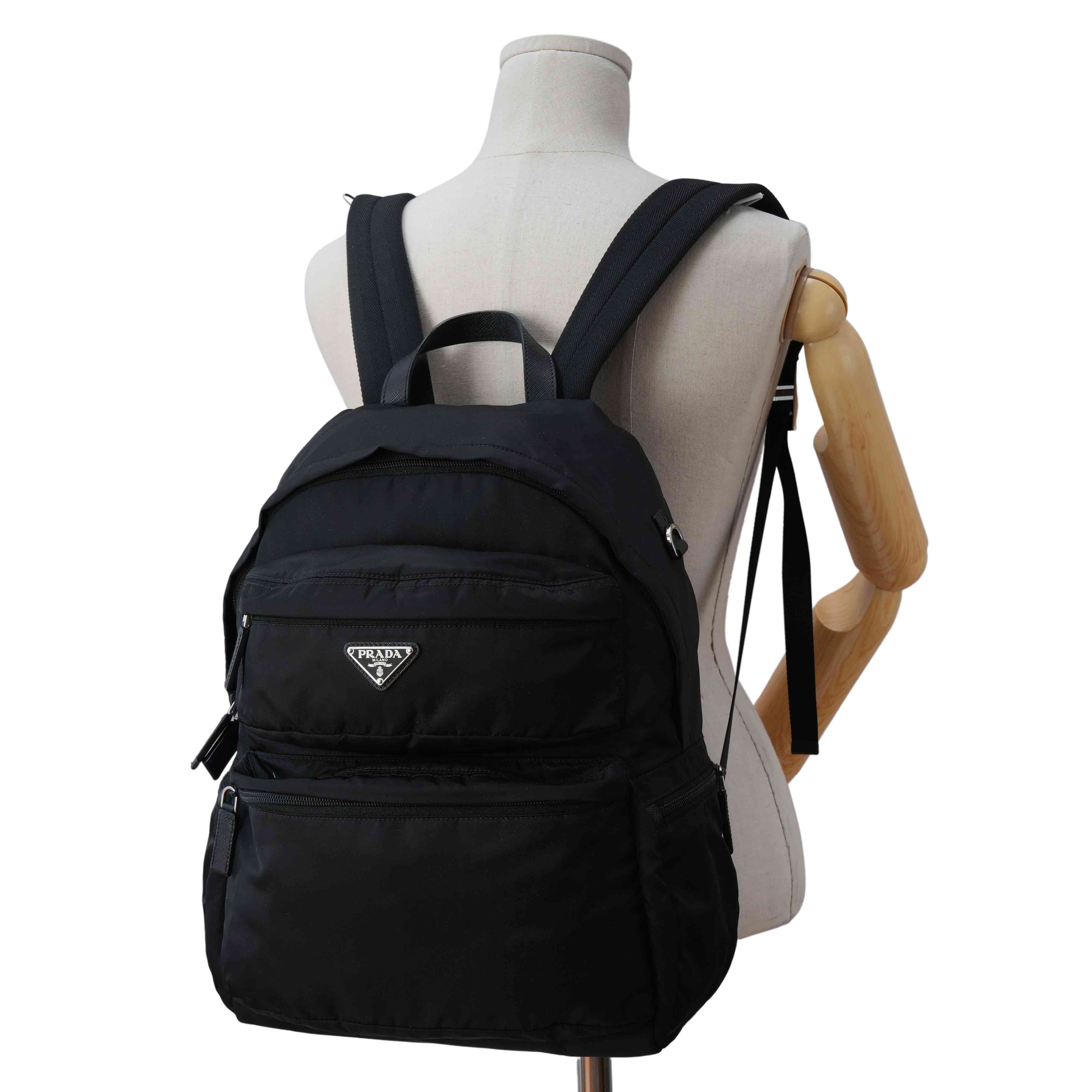 PRADA(USED)프라다 2VZ025 나일론 삼각로고 백팩
