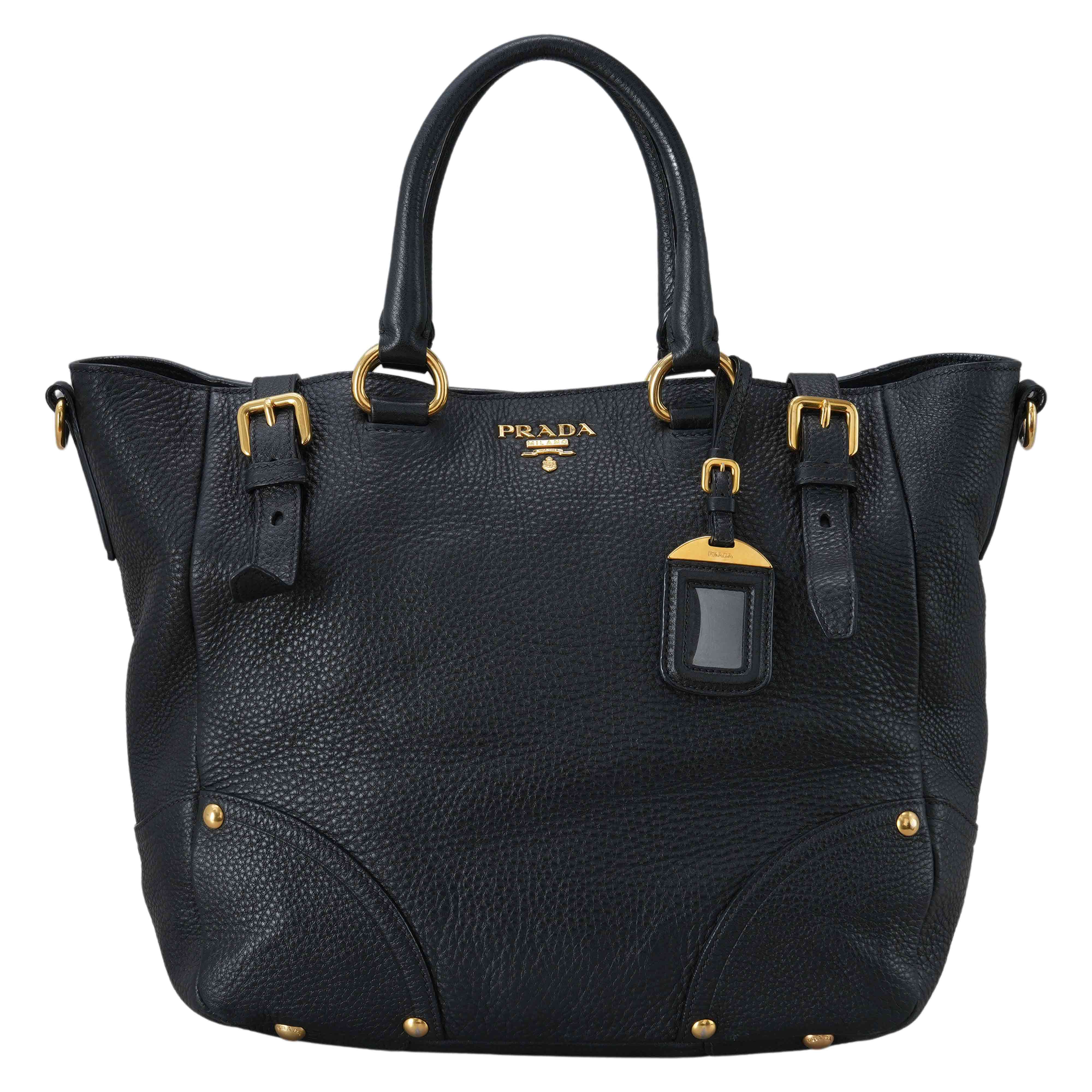 PRADA(USED)프라다 BN2356 비텔로 다이노 토트 겸 숄더백
