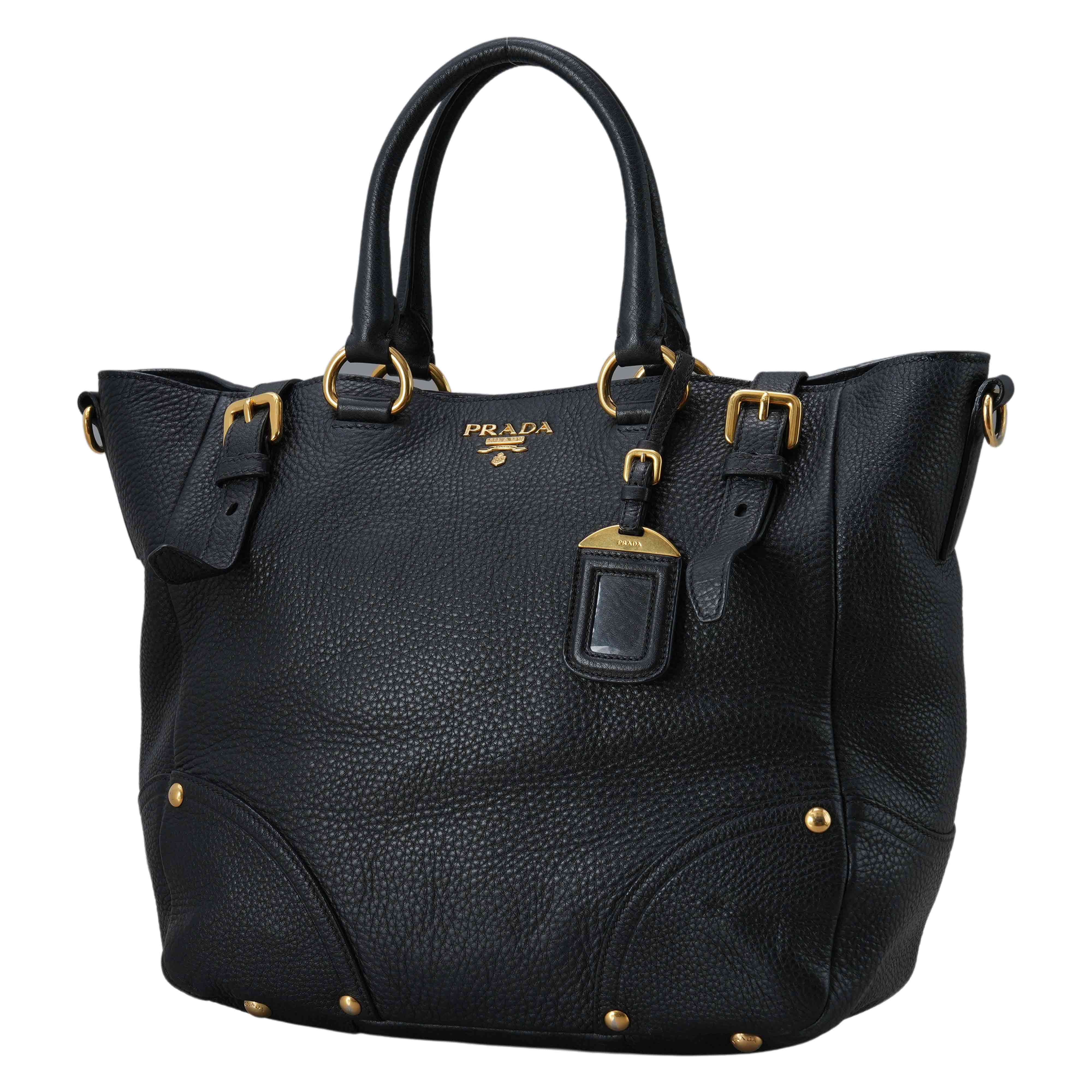 PRADA(USED)프라다 BN2356 비텔로 다이노 토트 겸 숄더백