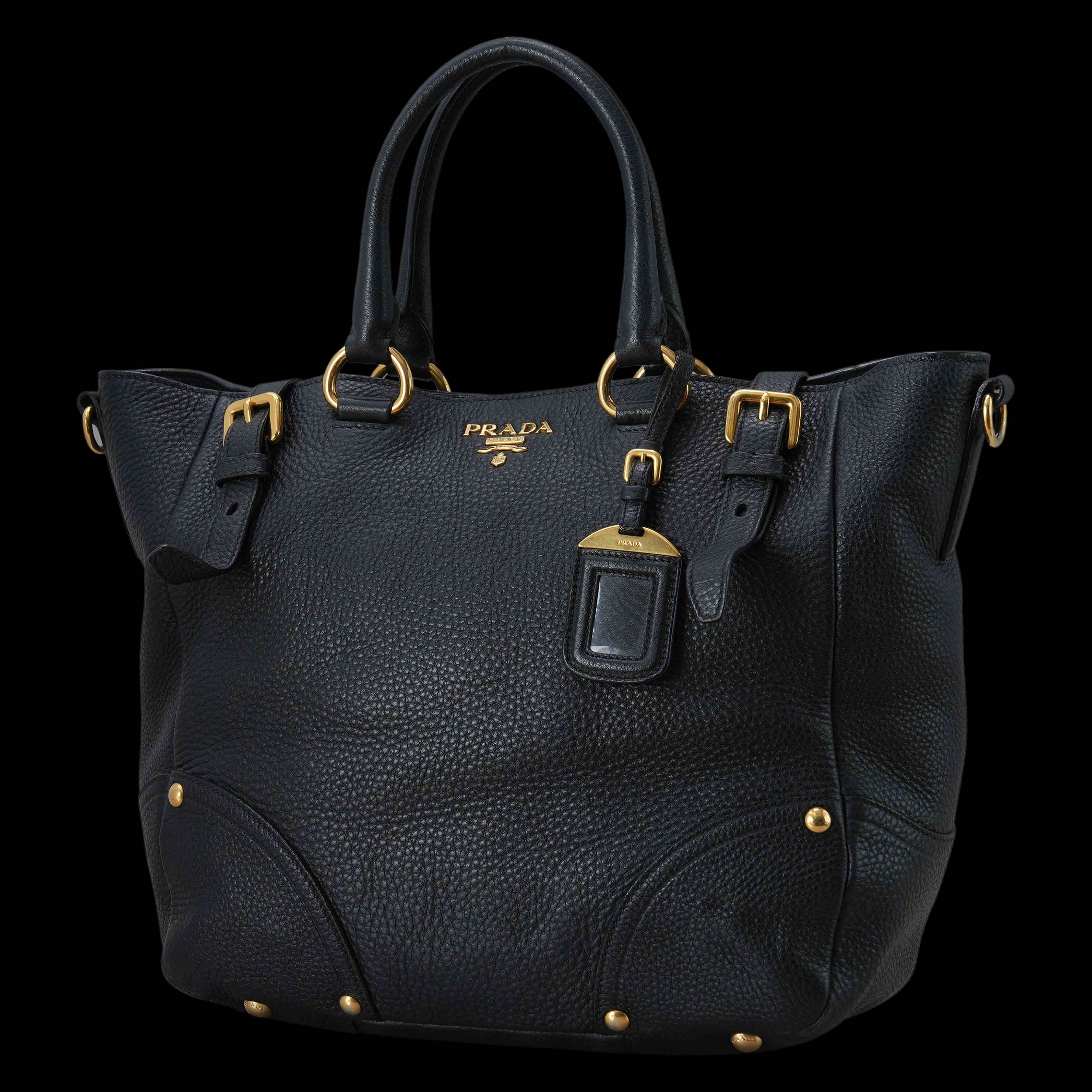 PRADA(USED)프라다 BN2356 비텔로 다이노 토트 겸 숄더백