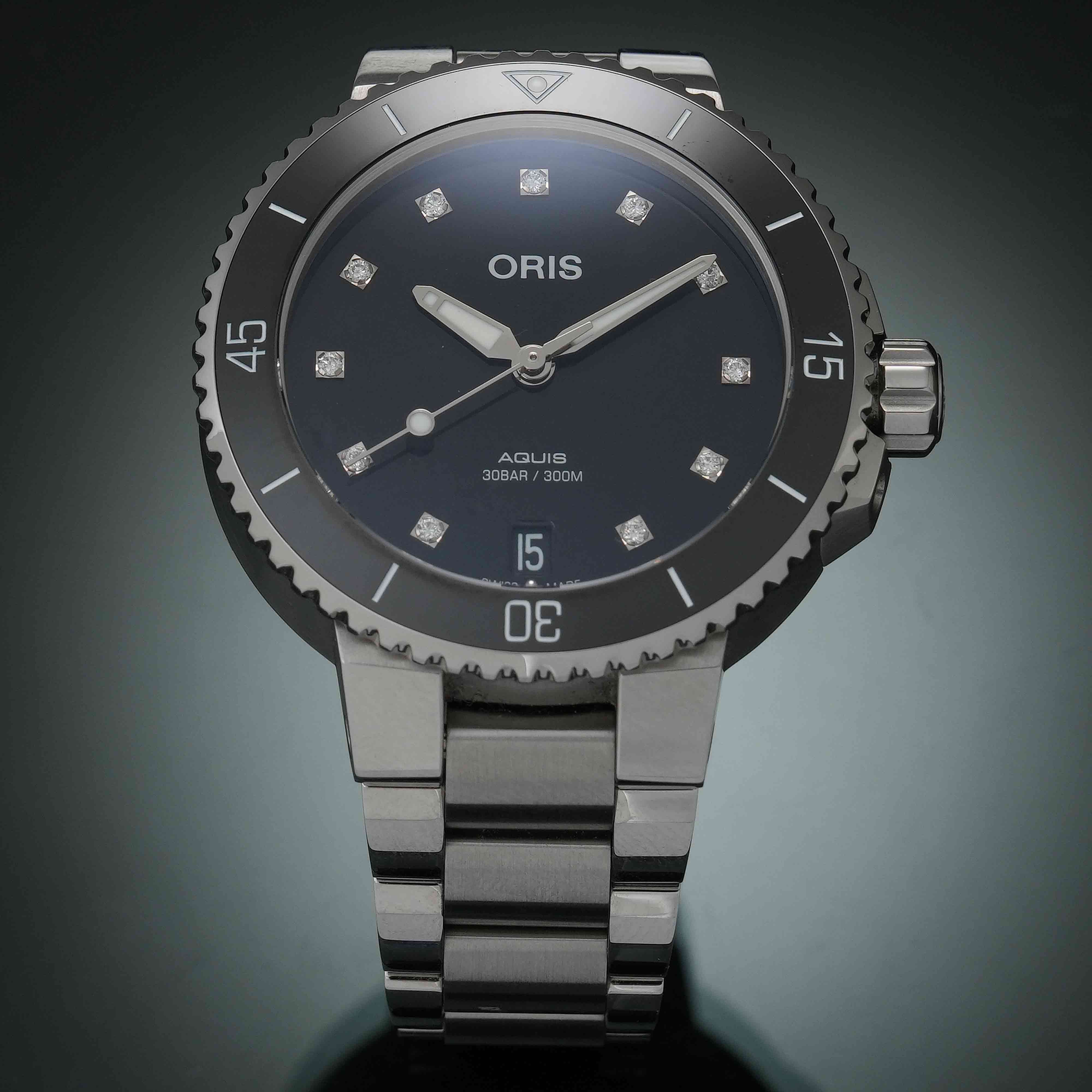 Oris(USED)오리스 아퀴스 데이트 11P