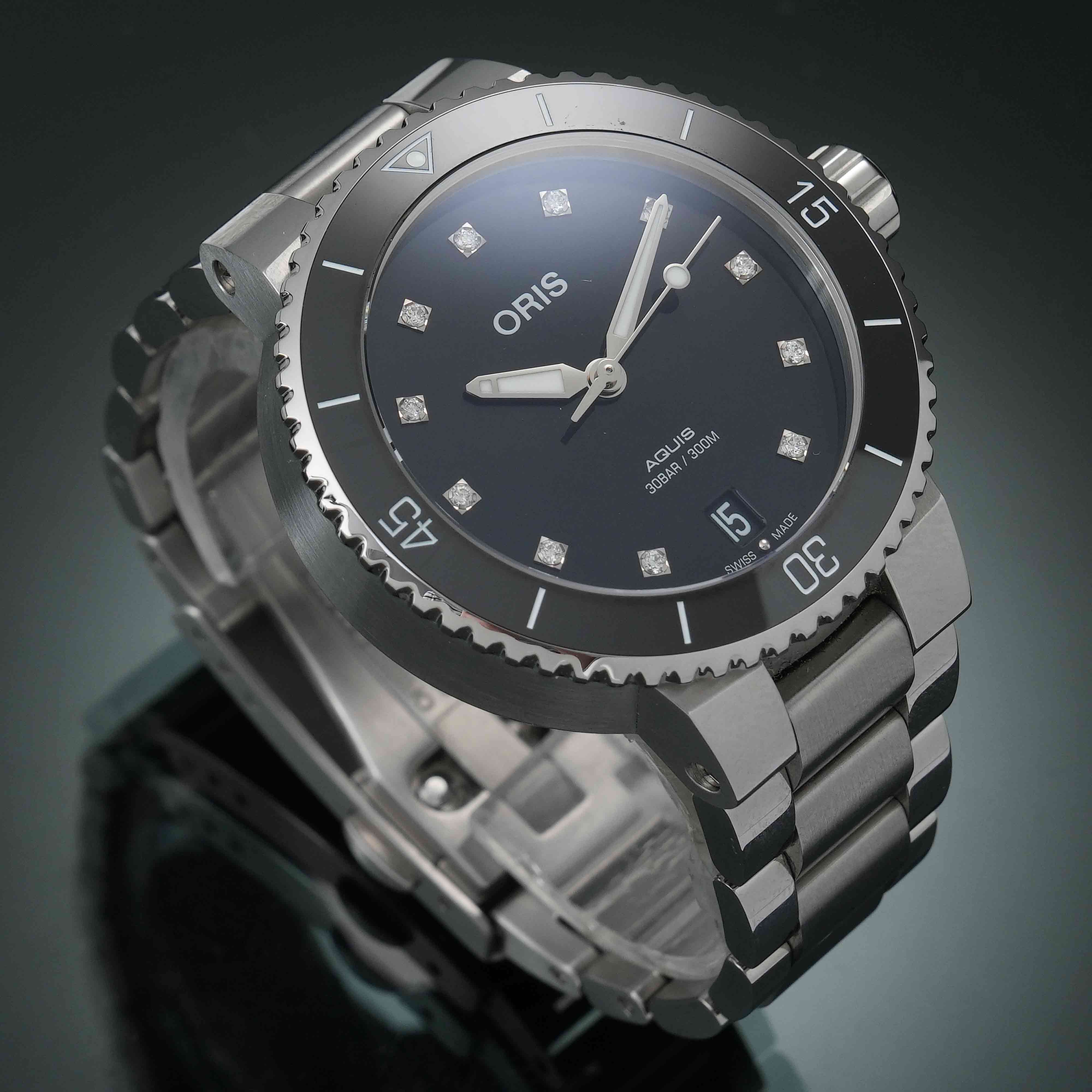 Oris(USED)오리스 아퀴스 데이트 11P