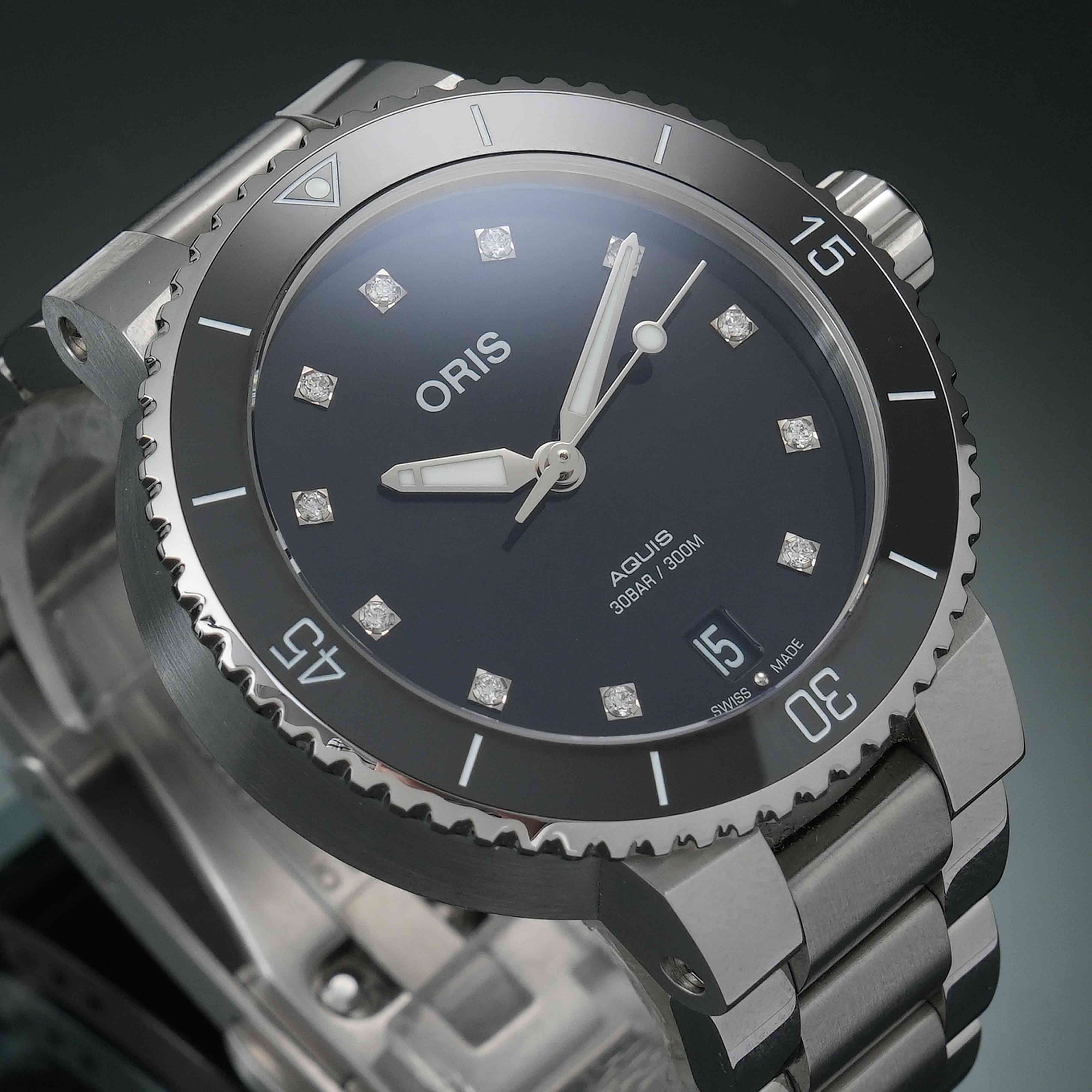 Oris(USED)오리스 아퀴스 데이트 11P