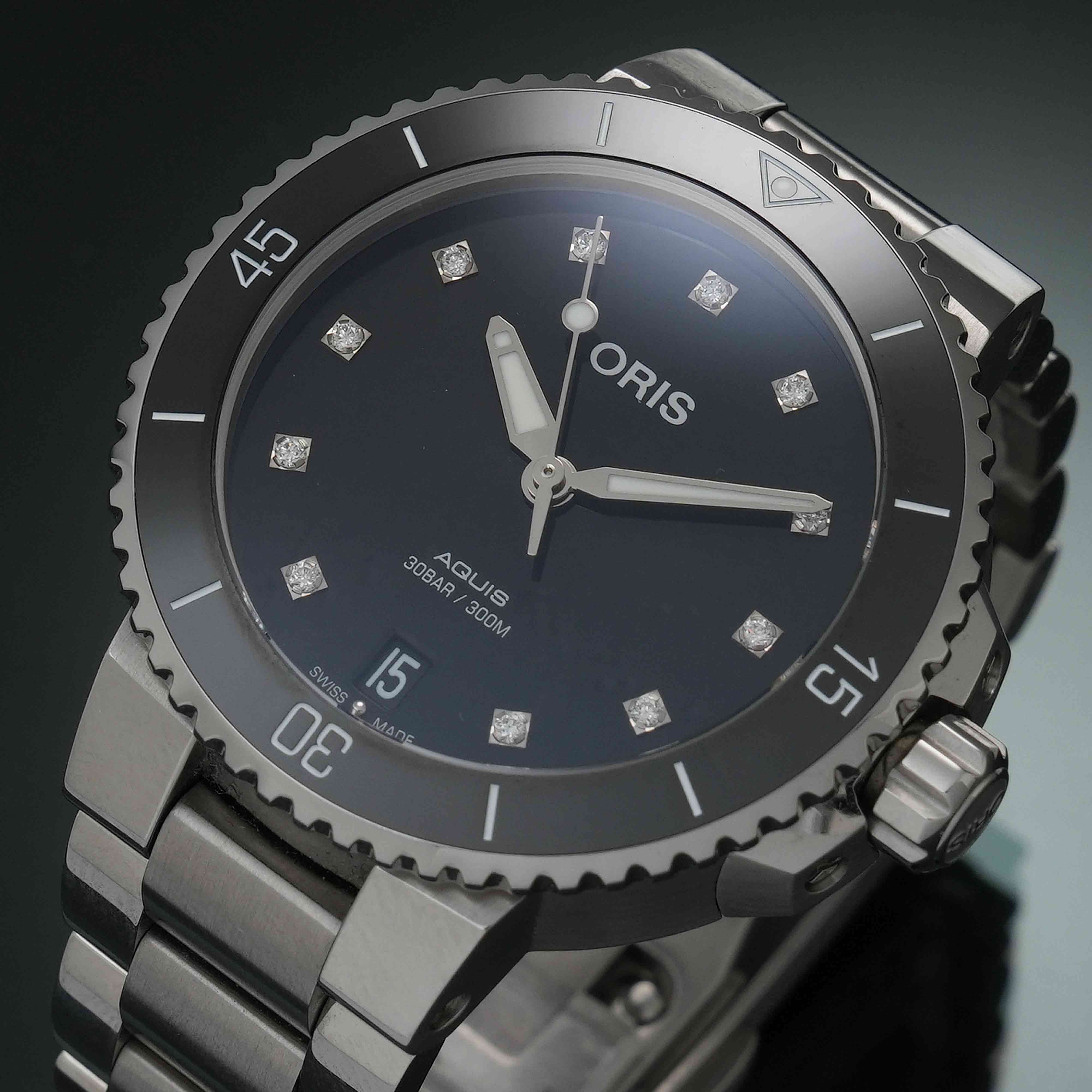 Oris(USED)오리스 아퀴스 데이트 11P