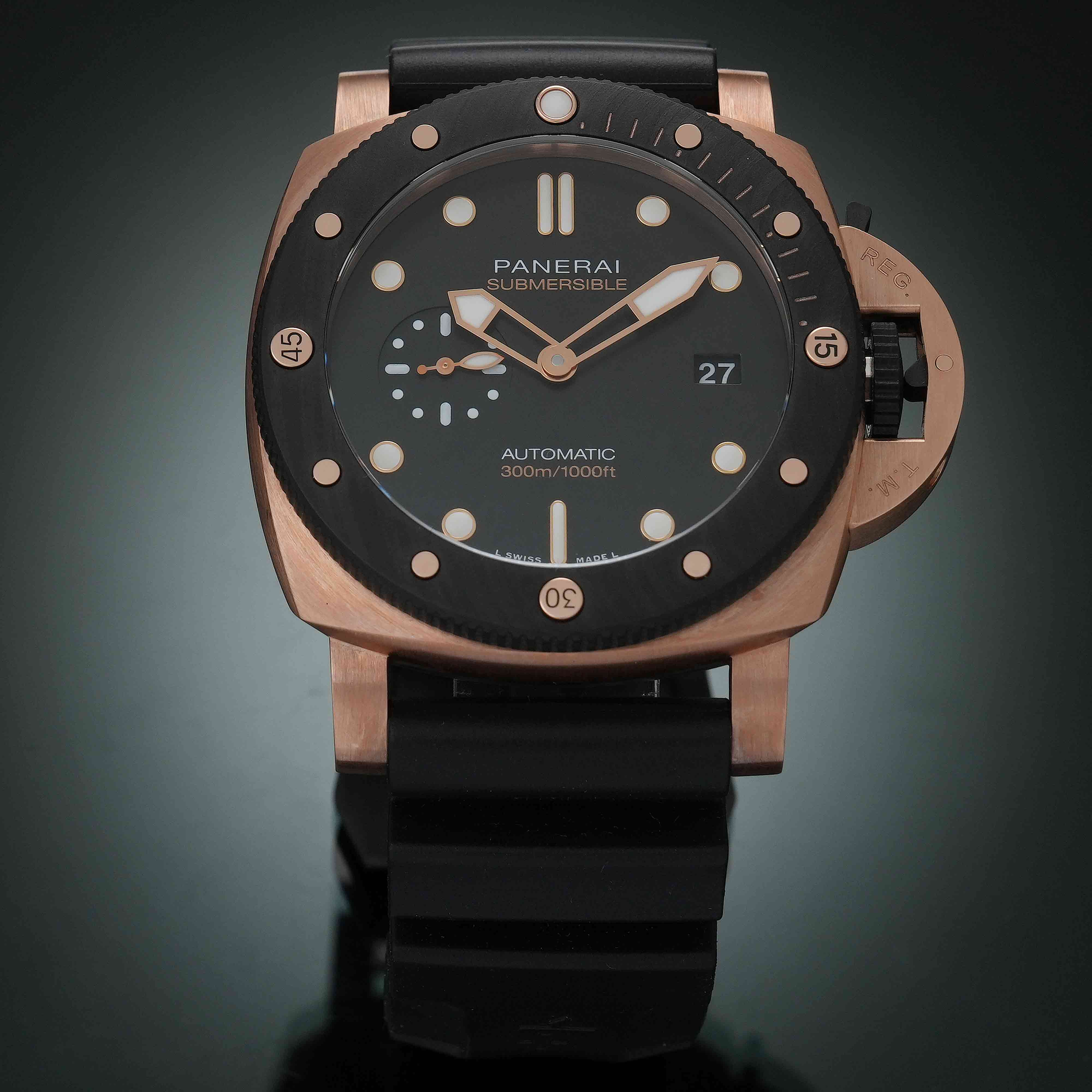 PANERAI(USED)파네라이 루미노르 섭머저블 로즈골드 PAM01070