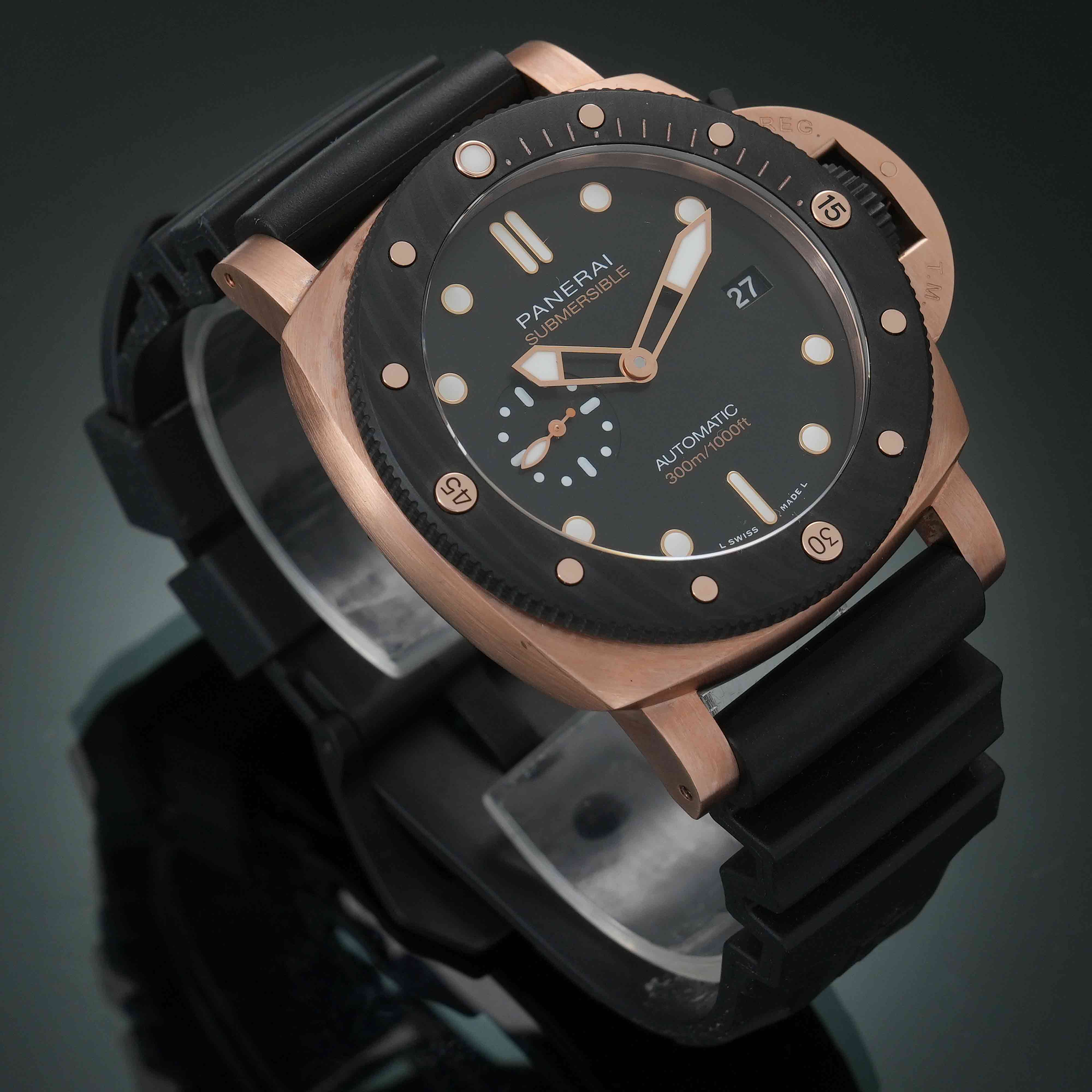 PANERAI(USED)파네라이 루미노르 섭머저블 로즈골드 PAM01070