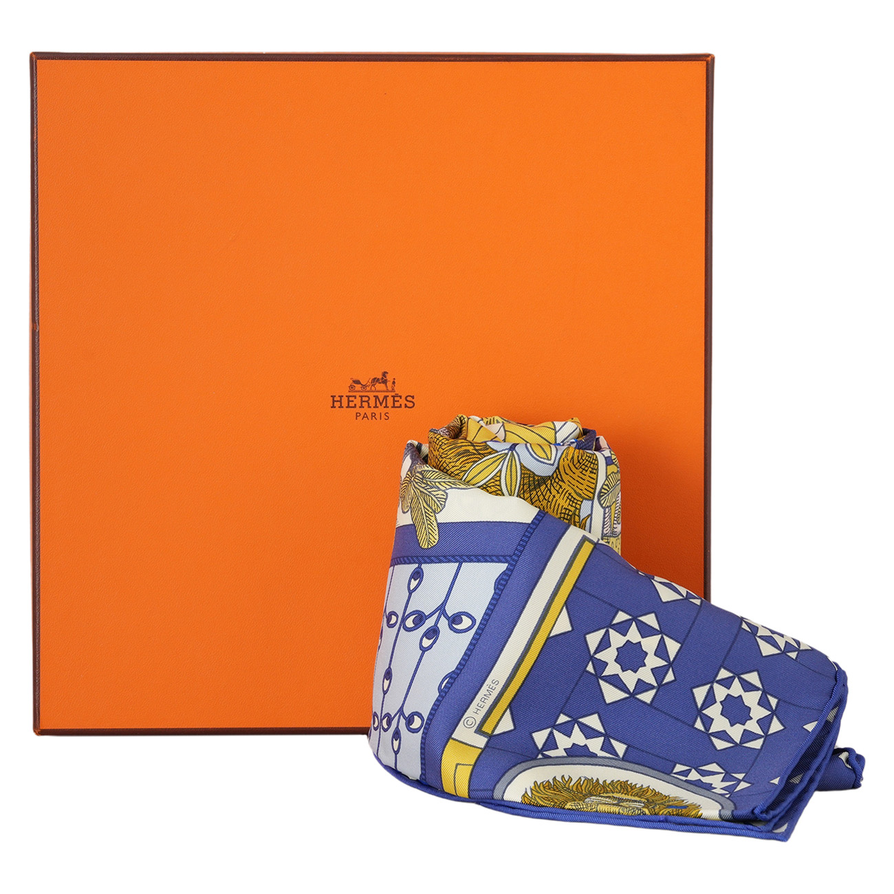 HERMES(USED)에르메스 실크 스카프