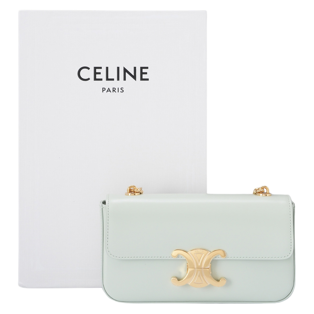 CELINE(USED)셀린느 트리오페 체인 숄더백