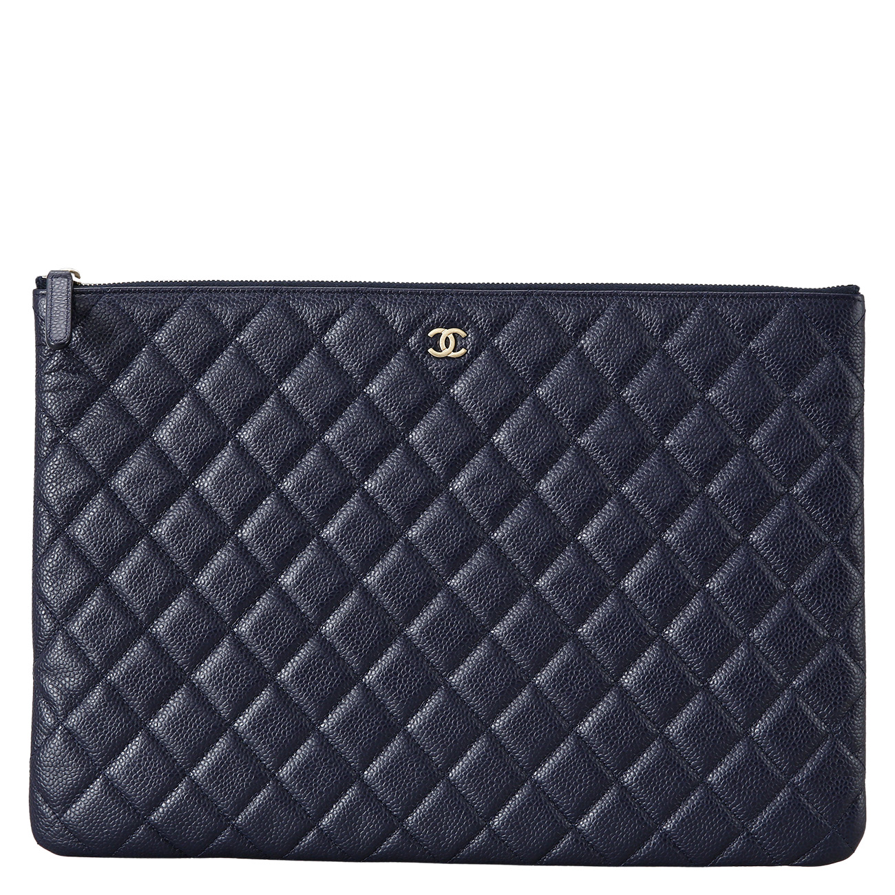 CHANEL(USED)샤넬 캐비어 클래식 클러치 라지