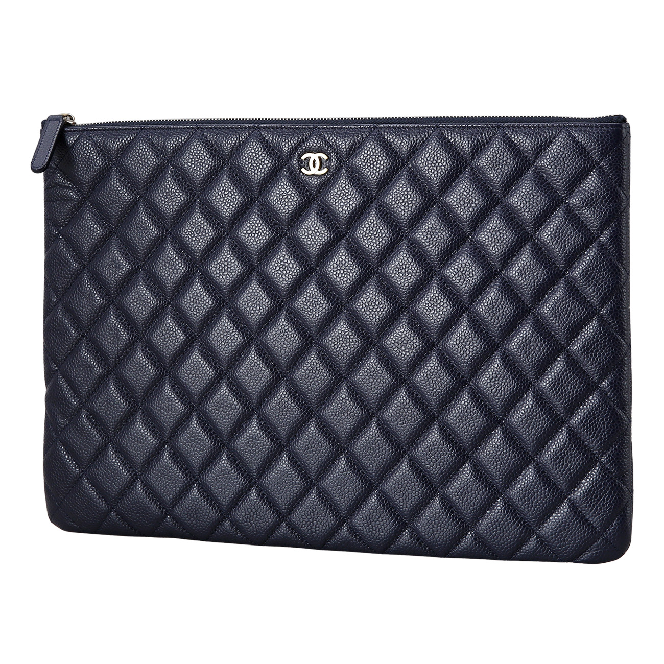 CHANEL(USED)샤넬 캐비어 클래식 클러치 라지