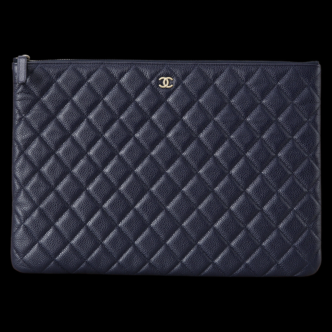CHANEL(USED)샤넬 캐비어 클래식 클러치 라지