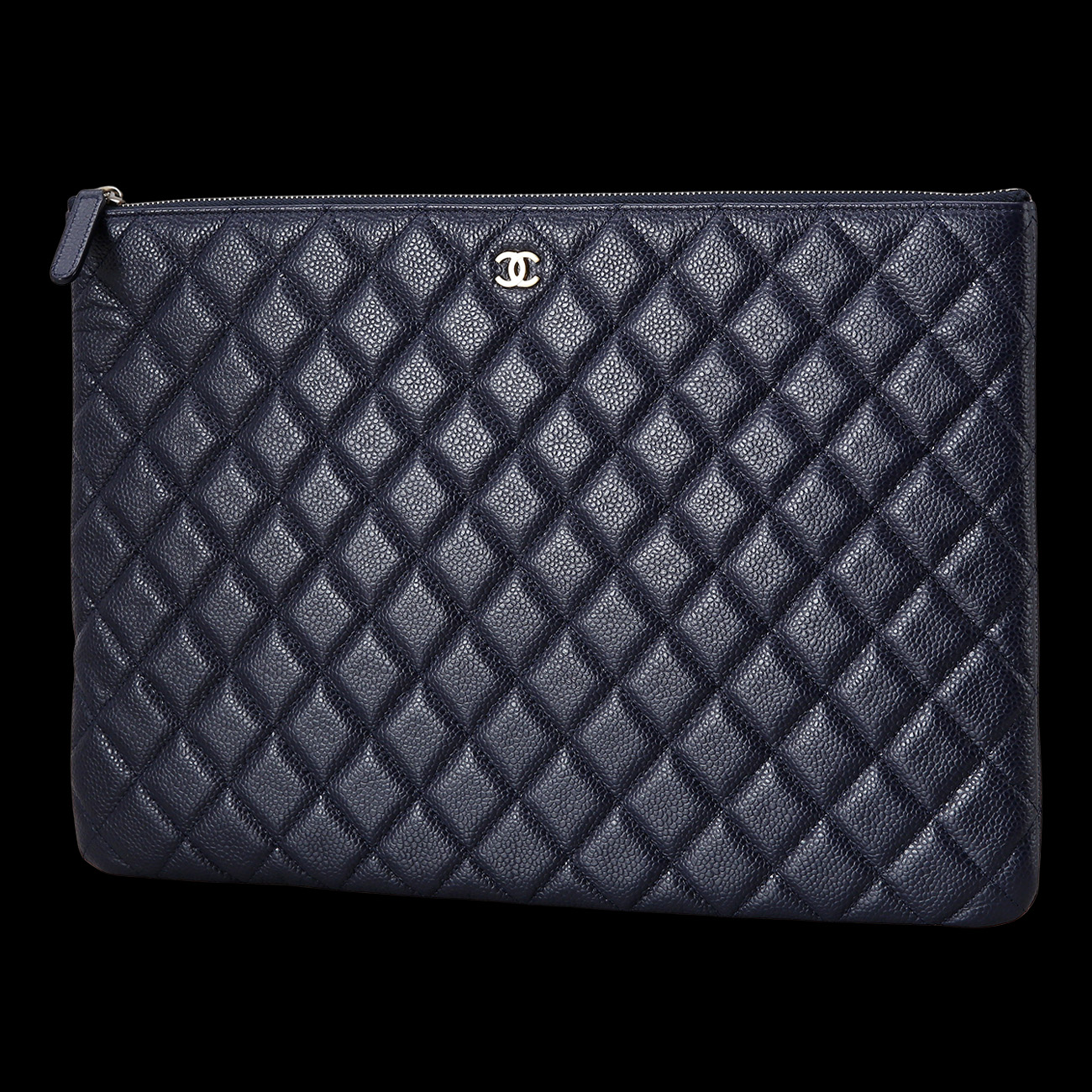 CHANEL(USED)샤넬 캐비어 클래식 클러치 라지