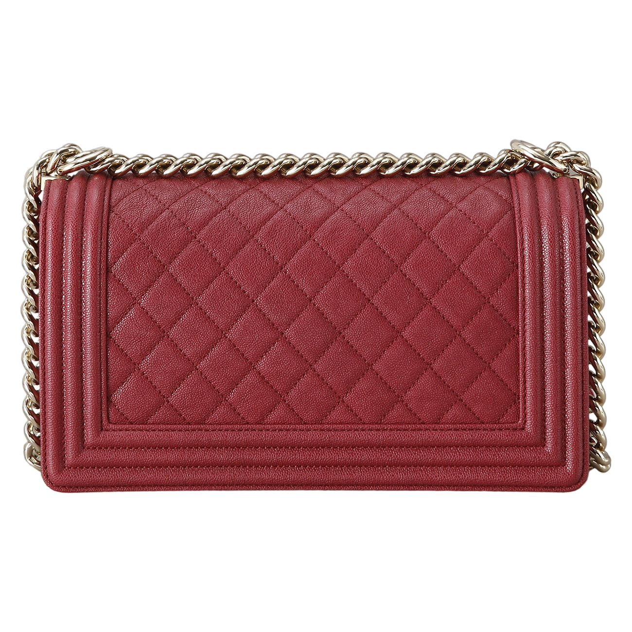CHANEL(USED)샤넬 보이샤넬 캐비어 미듐