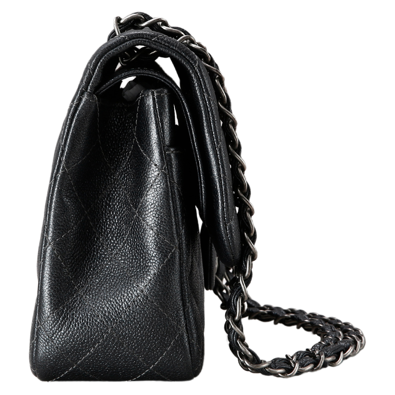 CHANEL(USED)샤넬 클래식 캐비어 라지 플랩백