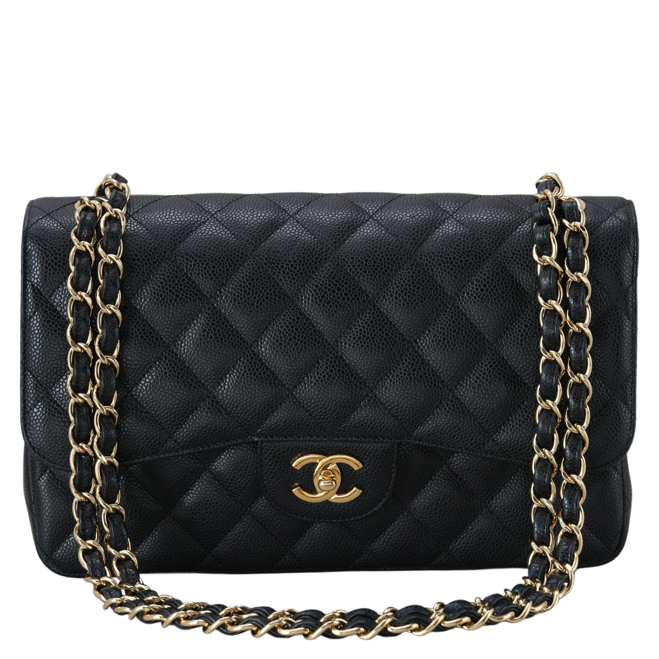 CHANEL(USED)샤넬 캐비어 클래식 라지 플랩백