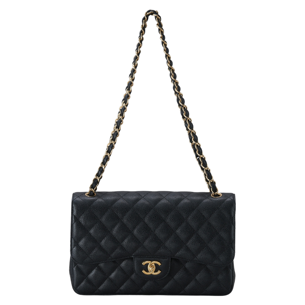 CHANEL(USED)샤넬 캐비어 클래식 라지 플랩백