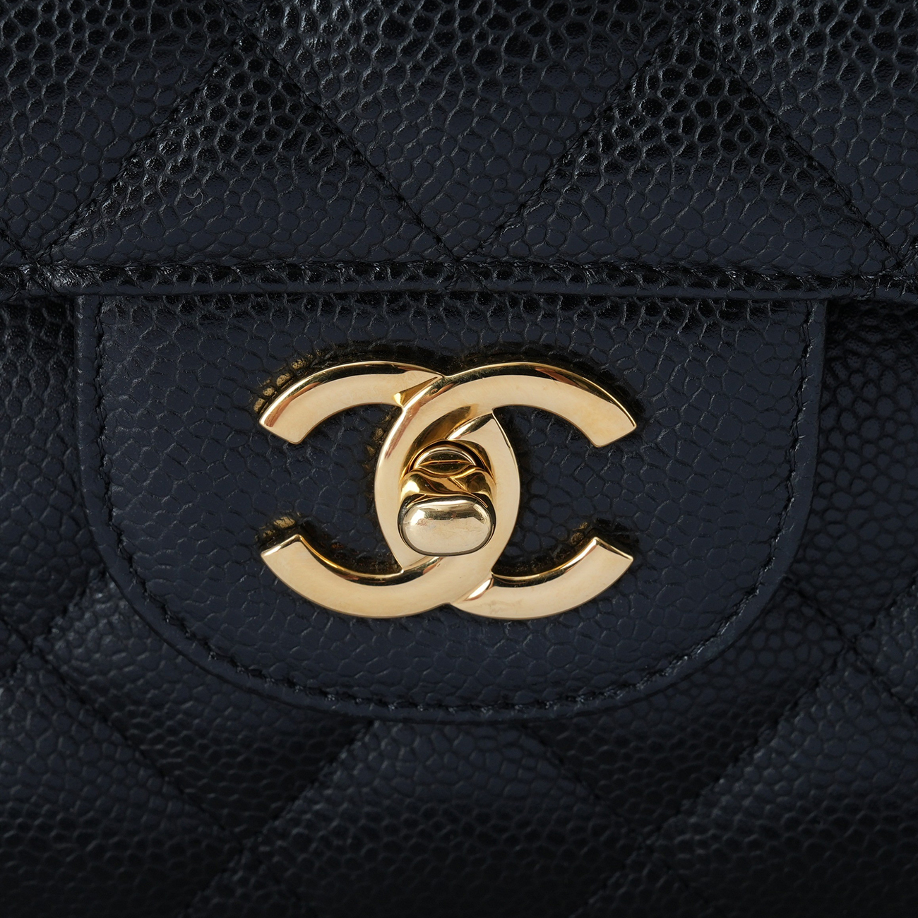 CHANEL(USED)샤넬 캐비어 클래식 라지 플랩백