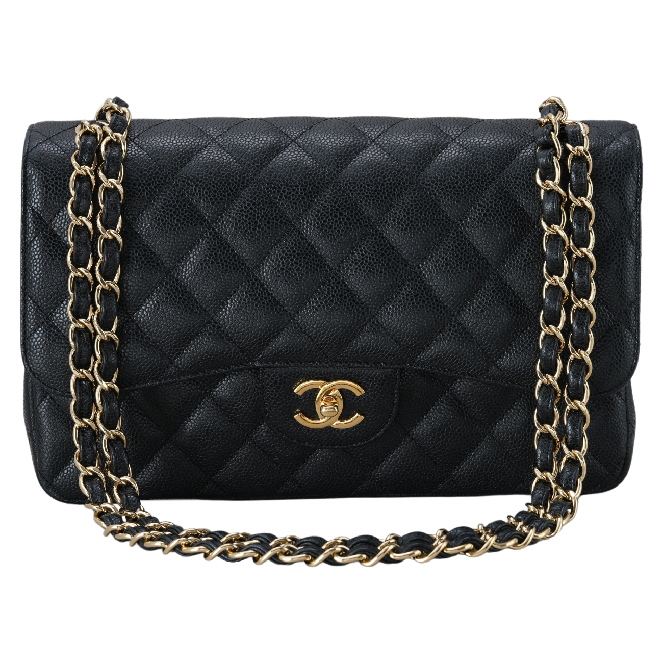 CHANEL(USED)샤넬 캐비어 클래식 라지 플랩백