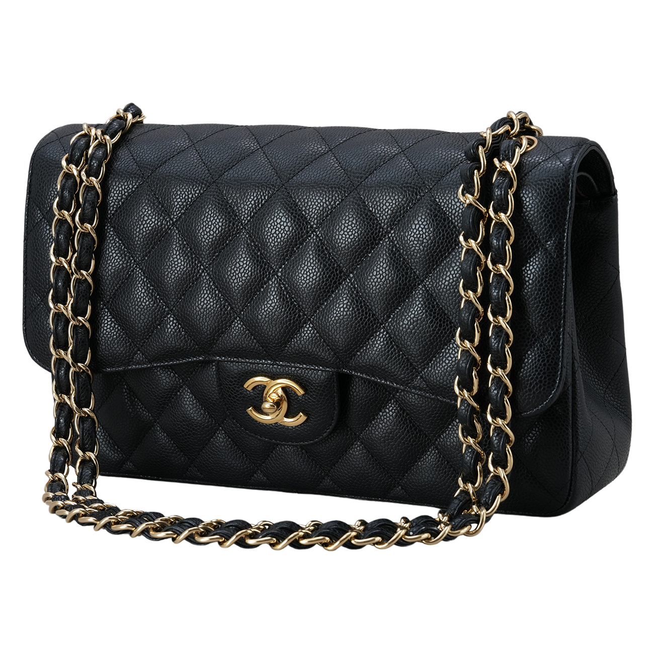 CHANEL(USED)샤넬 캐비어 클래식 라지 플랩백