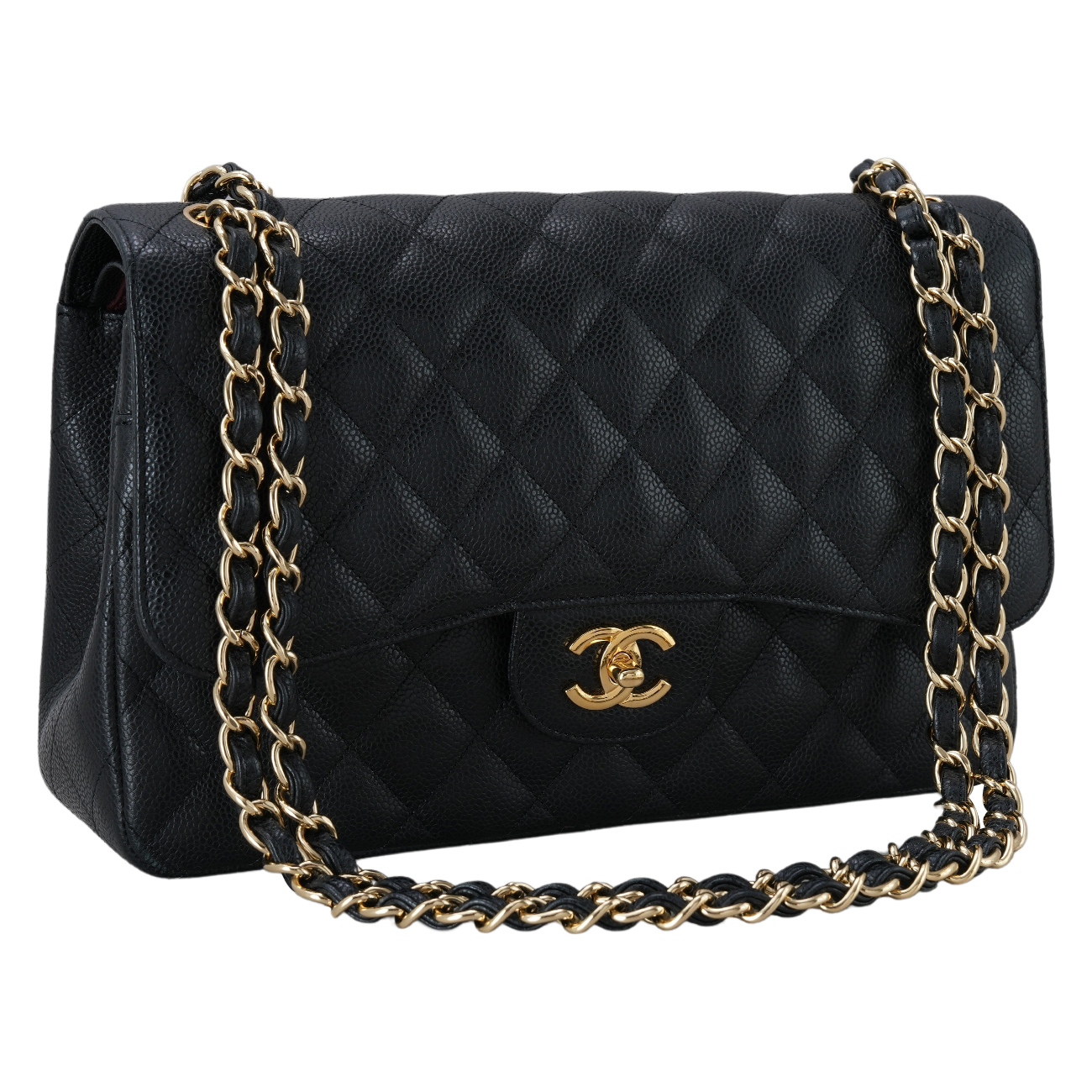 CHANEL(USED)샤넬 캐비어 클래식 라지 플랩백