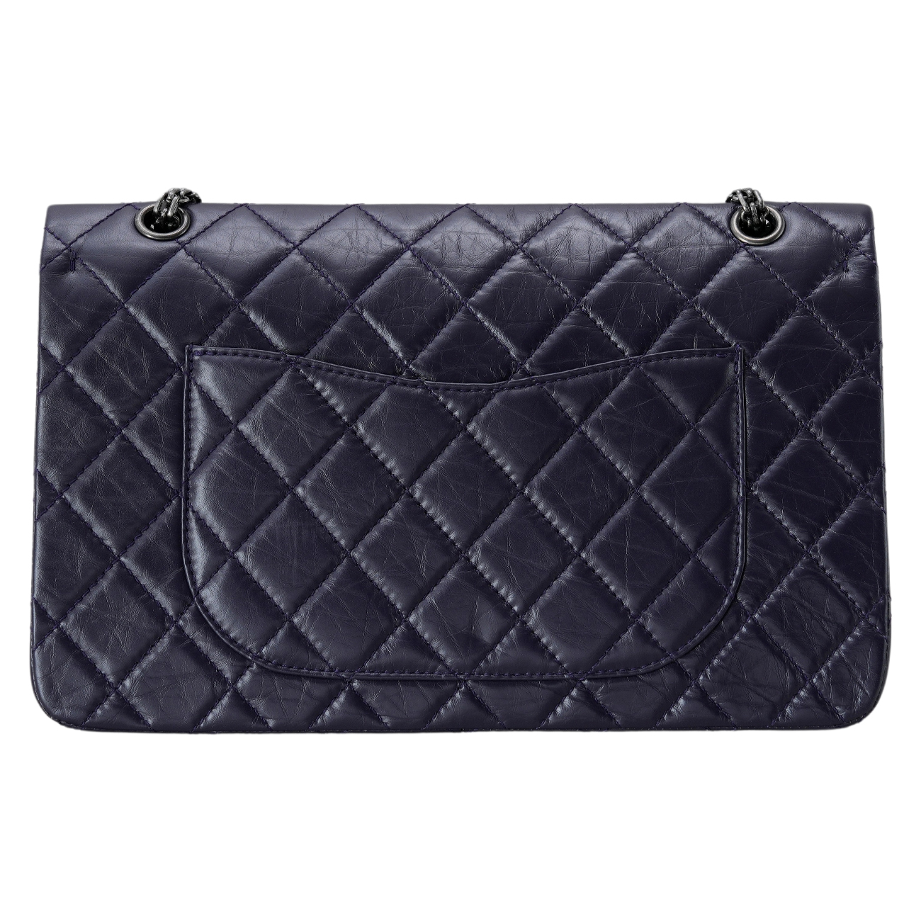 CHANEL(USED)샤넬 2.55 빈티지 라지 플랩백 퍼플