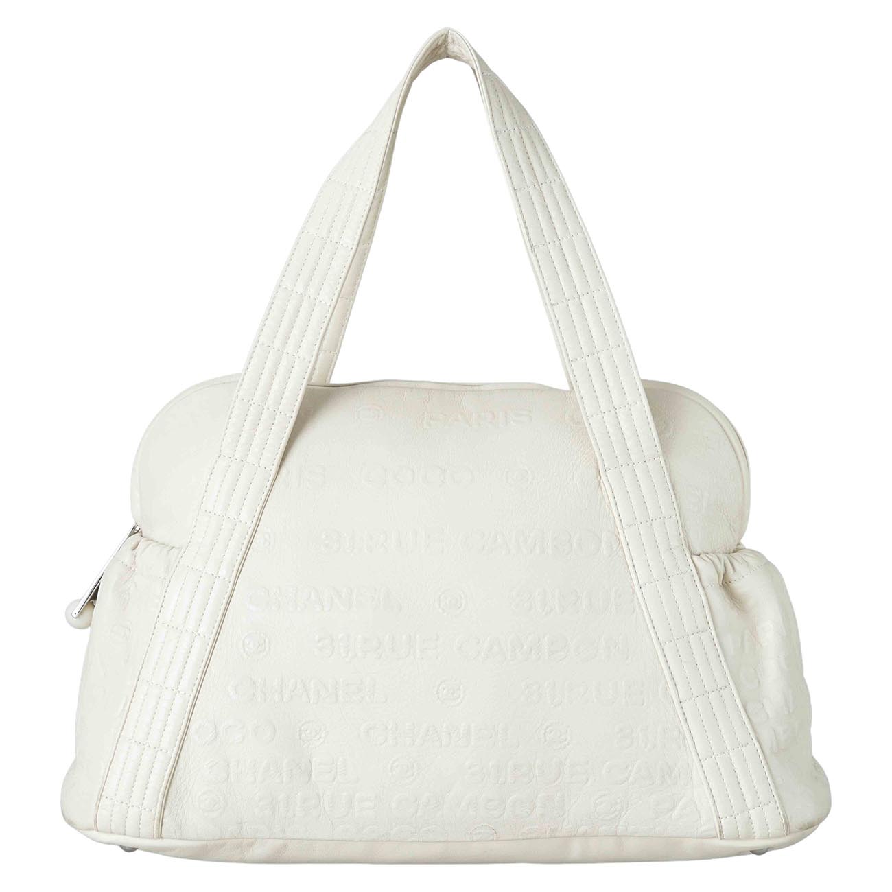 CHANEL(USED)샤넬 시즌 코코 레더 토트백