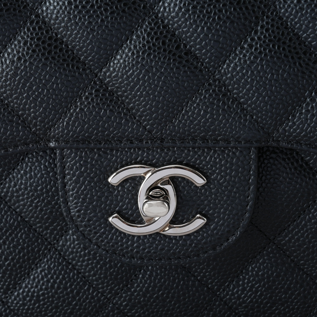 CHANEL(USED)샤넬 캐비어 클래식 점보 플랩백