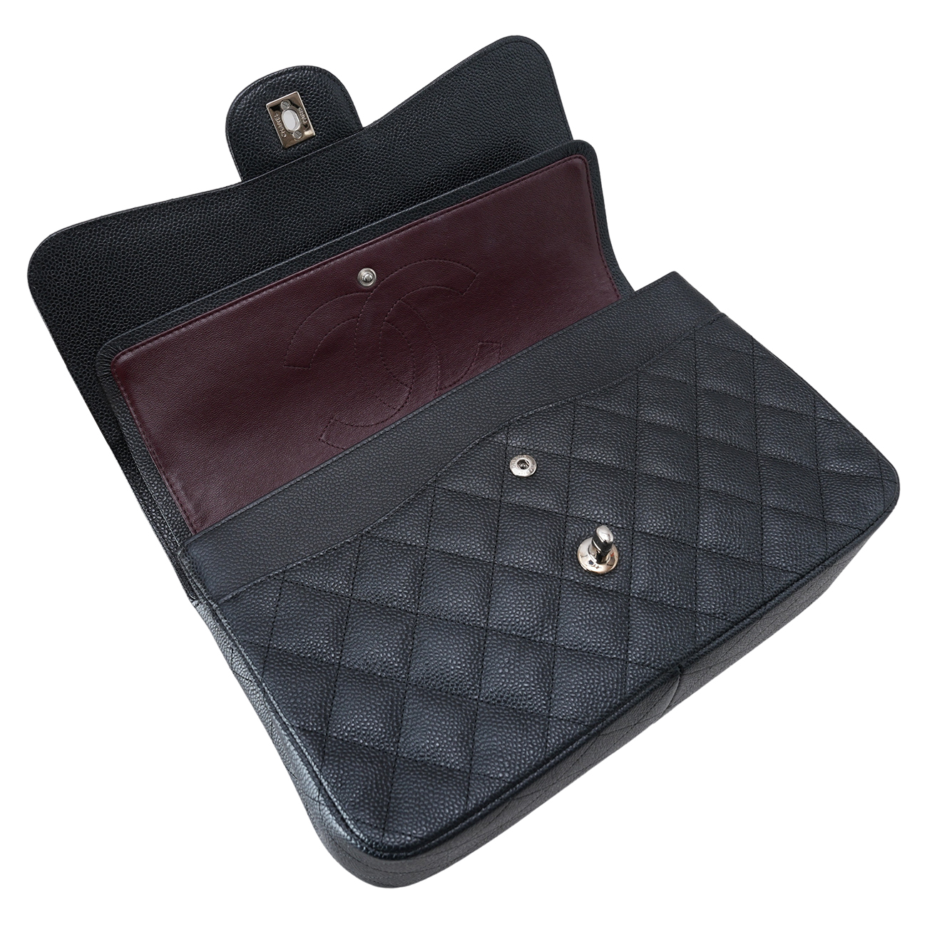 CHANEL(USED)샤넬 캐비어 클래식 점보 플랩백