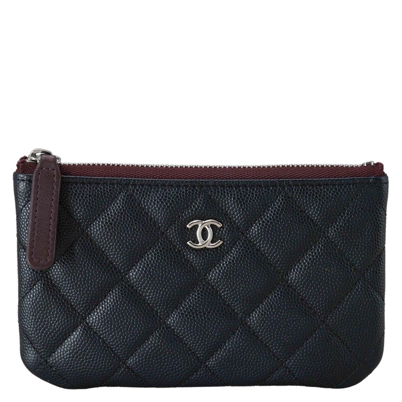 CHANEL(USED)샤넬 캐비어 클래식 미니 파우치