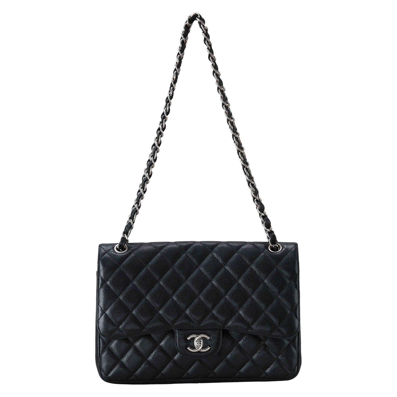 CHANEL(USED)샤넬 캐비어 클래식 라지 플랩백