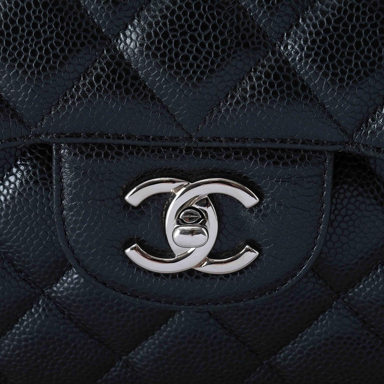 CHANEL(USED)샤넬 캐비어 클래식 라지 플랩백