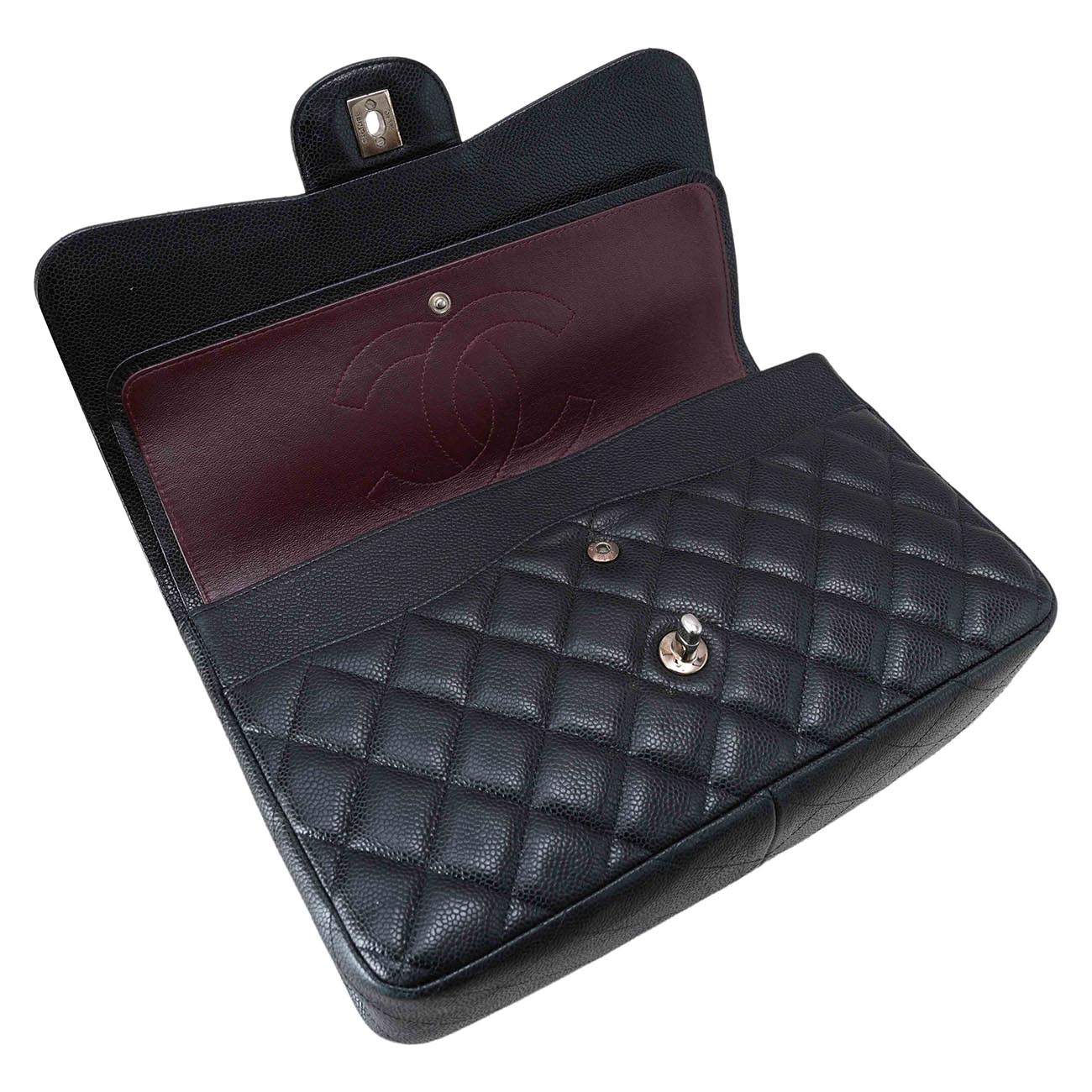 CHANEL(USED)샤넬 캐비어 클래식 라지 플랩백