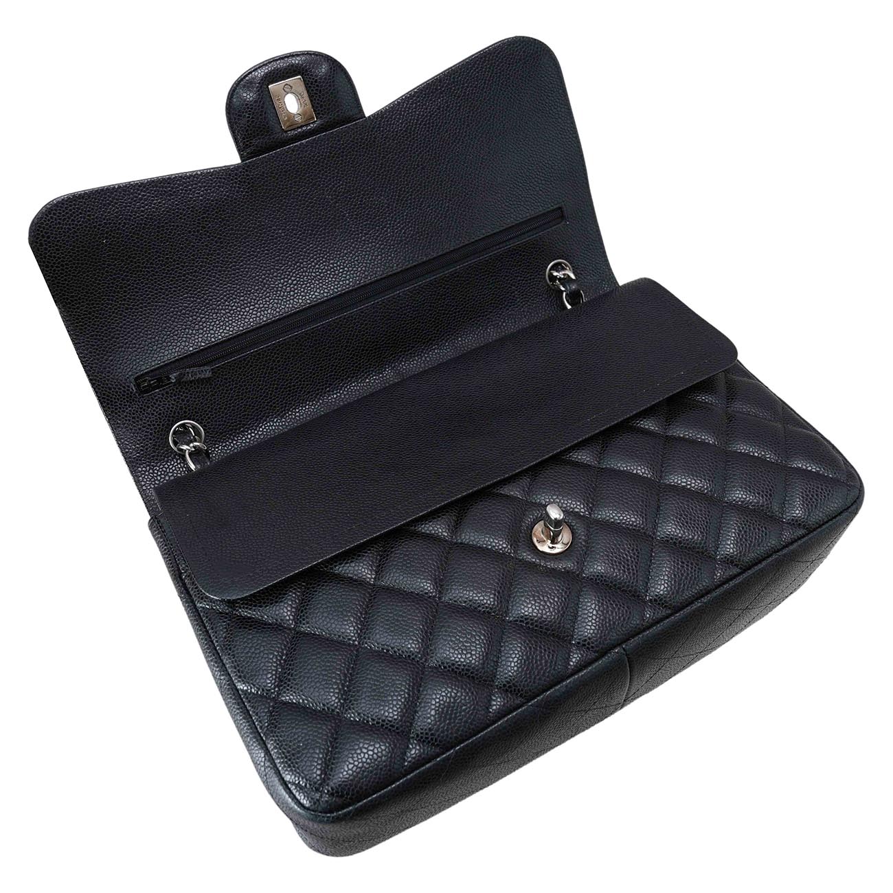 CHANEL(USED)샤넬 캐비어 클래식 라지 플랩백