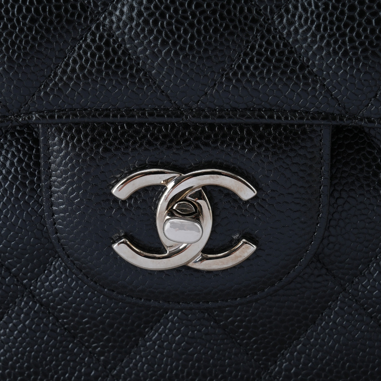 CHANEL(USED)샤넬 클래식 캐비어 점보