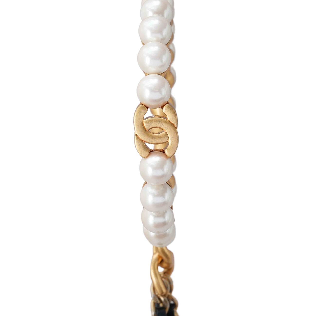 CHANEL(USED)샤넬 진주 핸들 오거나이저