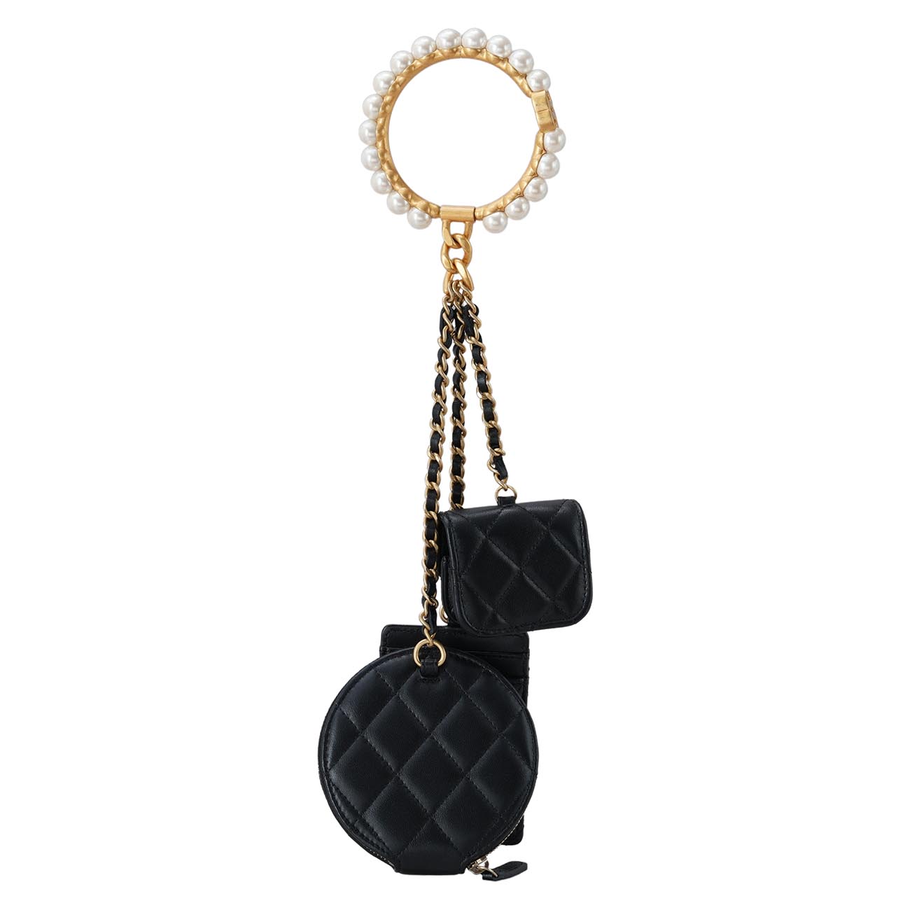 CHANEL(USED)샤넬 진주 핸들 오거나이저